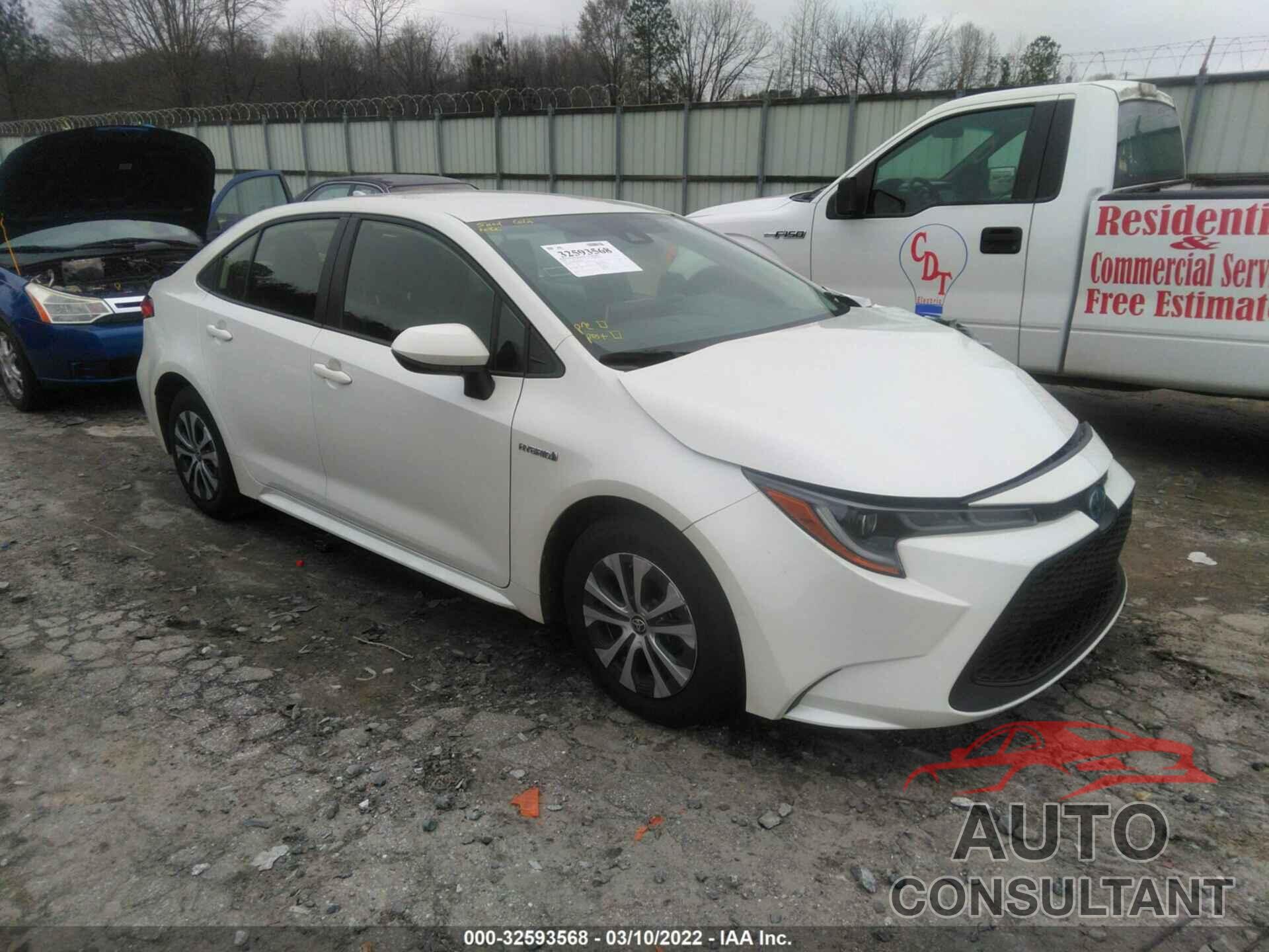 TOYOTA COROLLA 2021 - JTDEAMDE0MJ021494