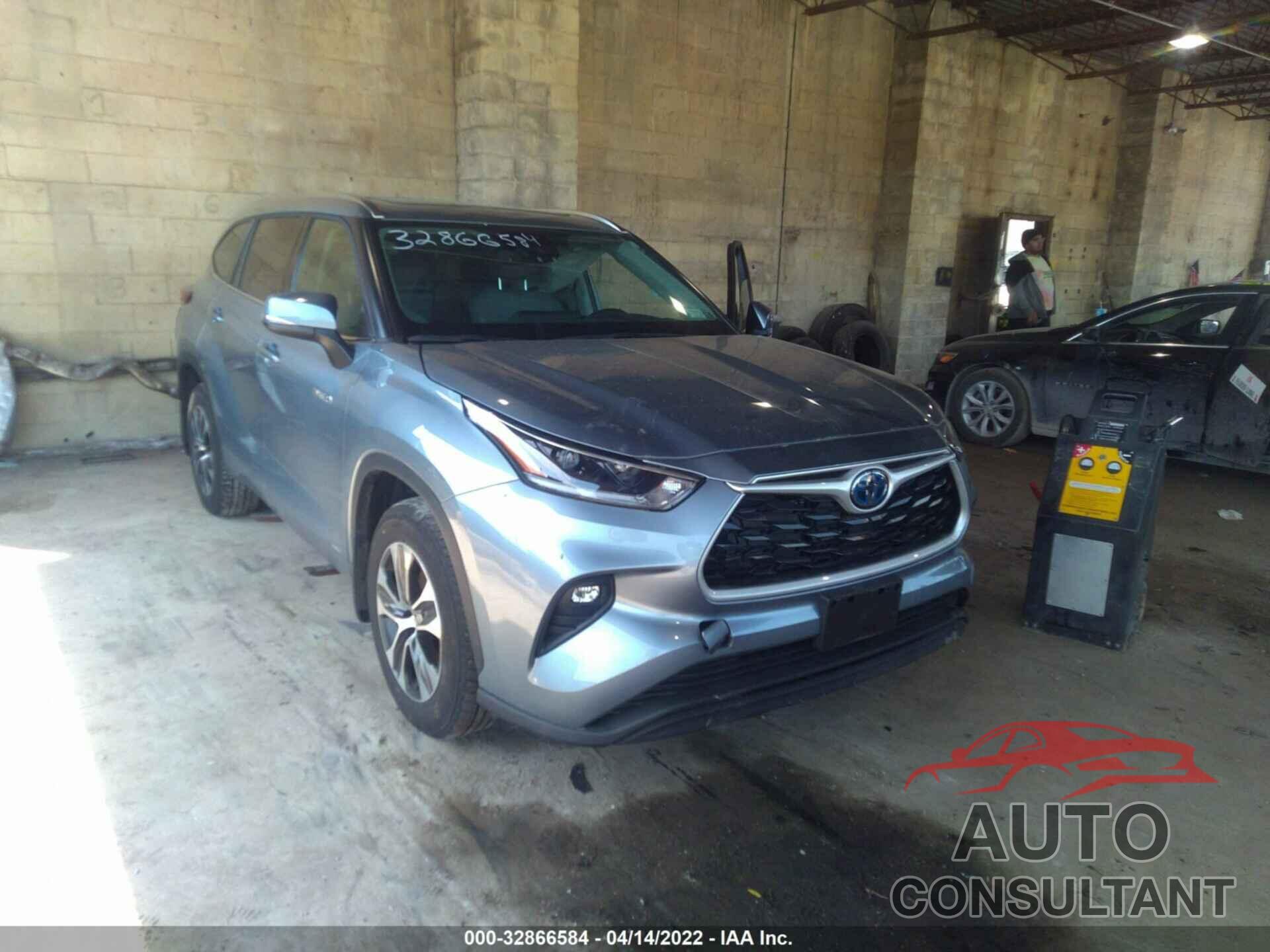 TOYOTA HIGHLANDER 2021 - 5TDGBRCH6MS055683