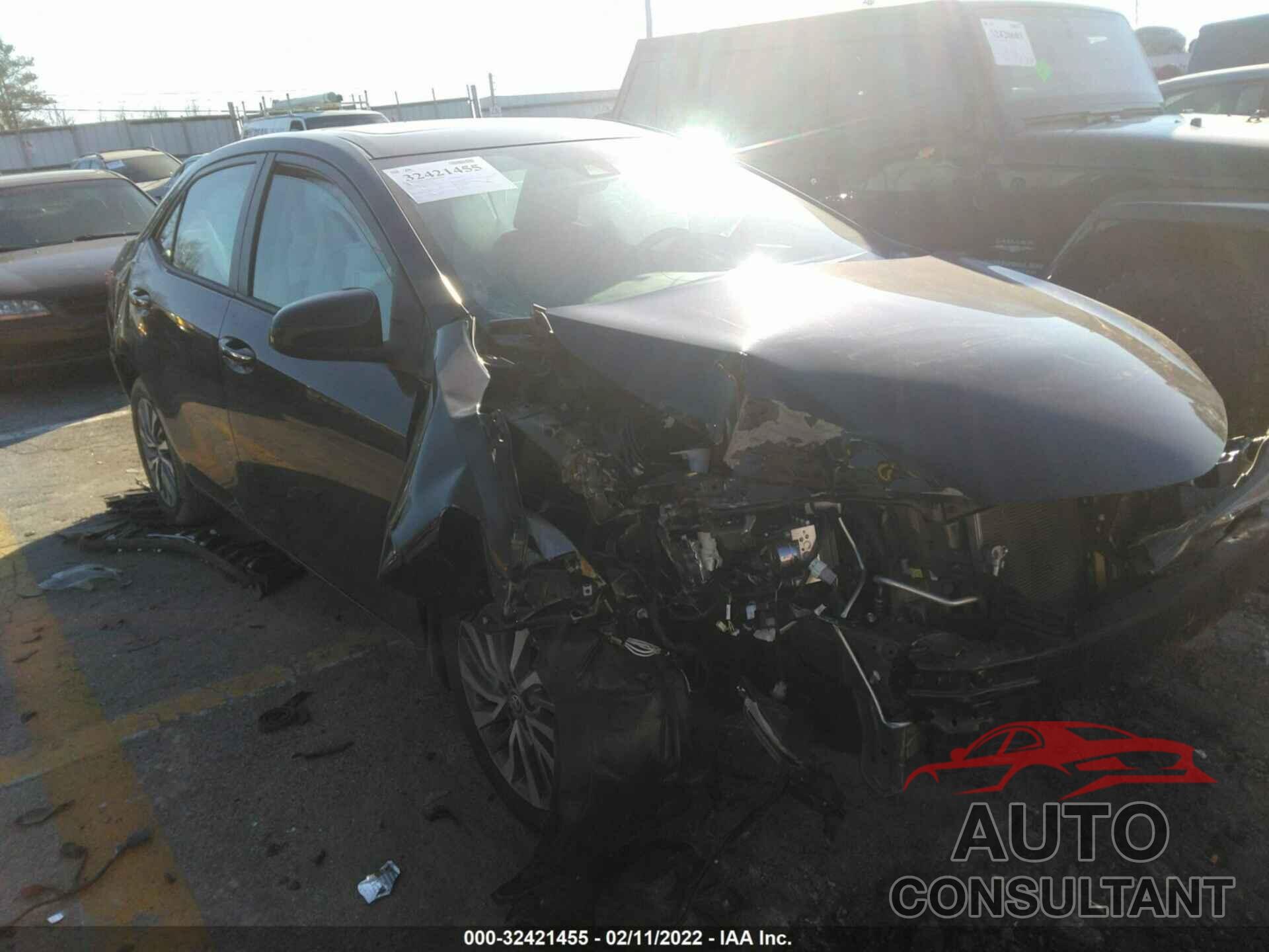 TOYOTA COROLLA 2019 - 5YFBURHE1KP857857