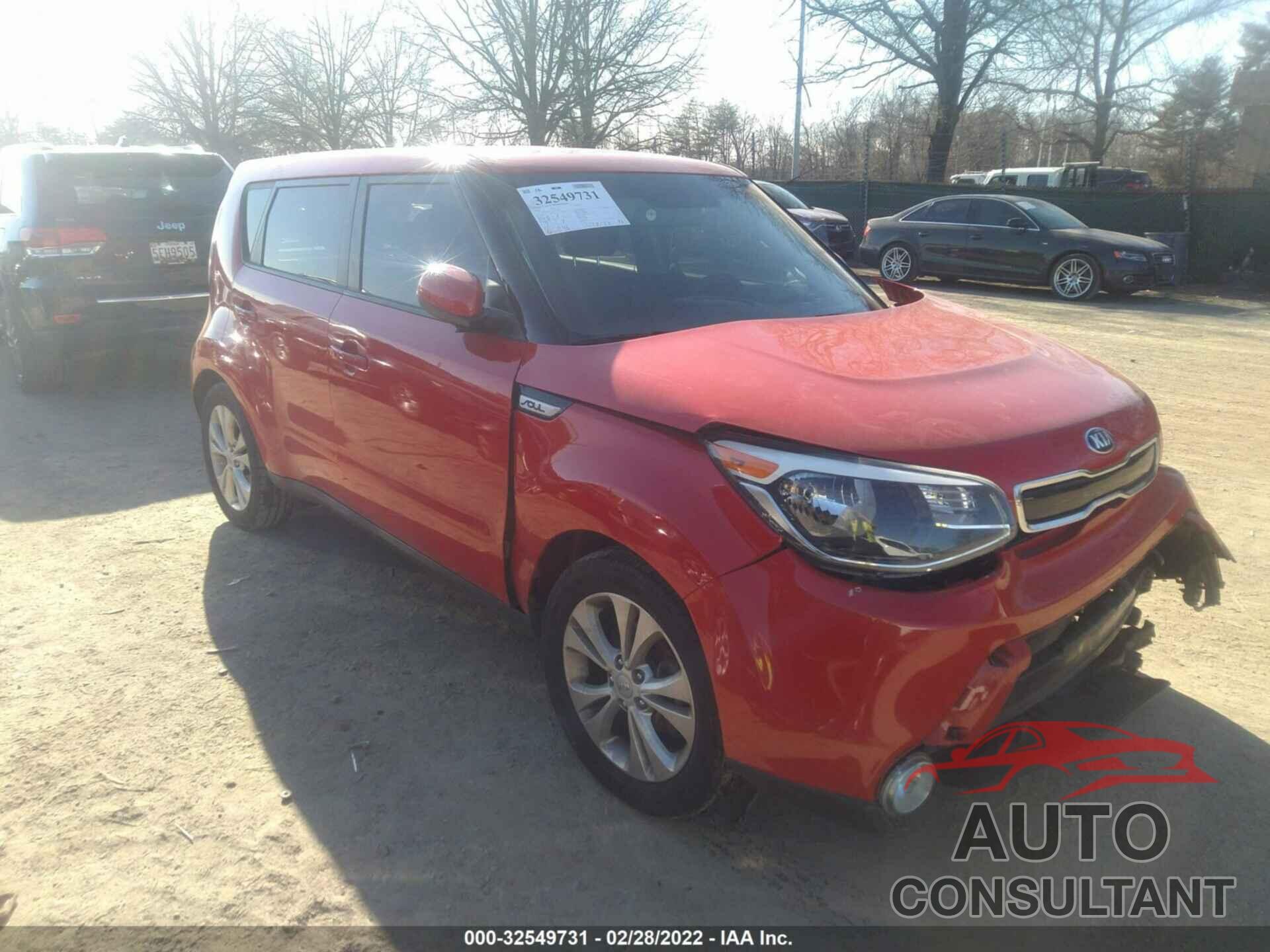 KIA SOUL 2016 - KNDJP3A54G7833863