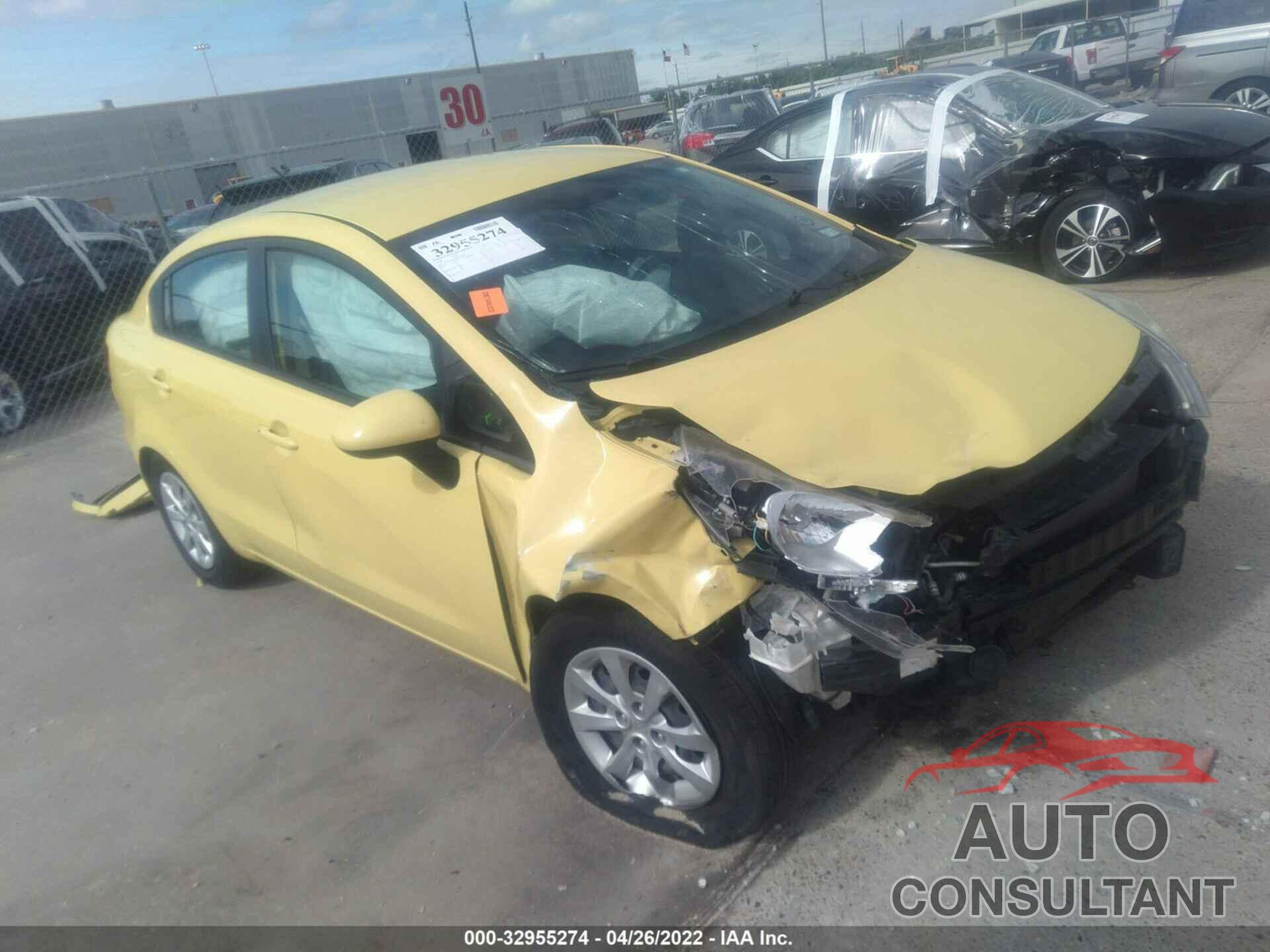 KIA RIO 2016 - KNADM4A38G6596789