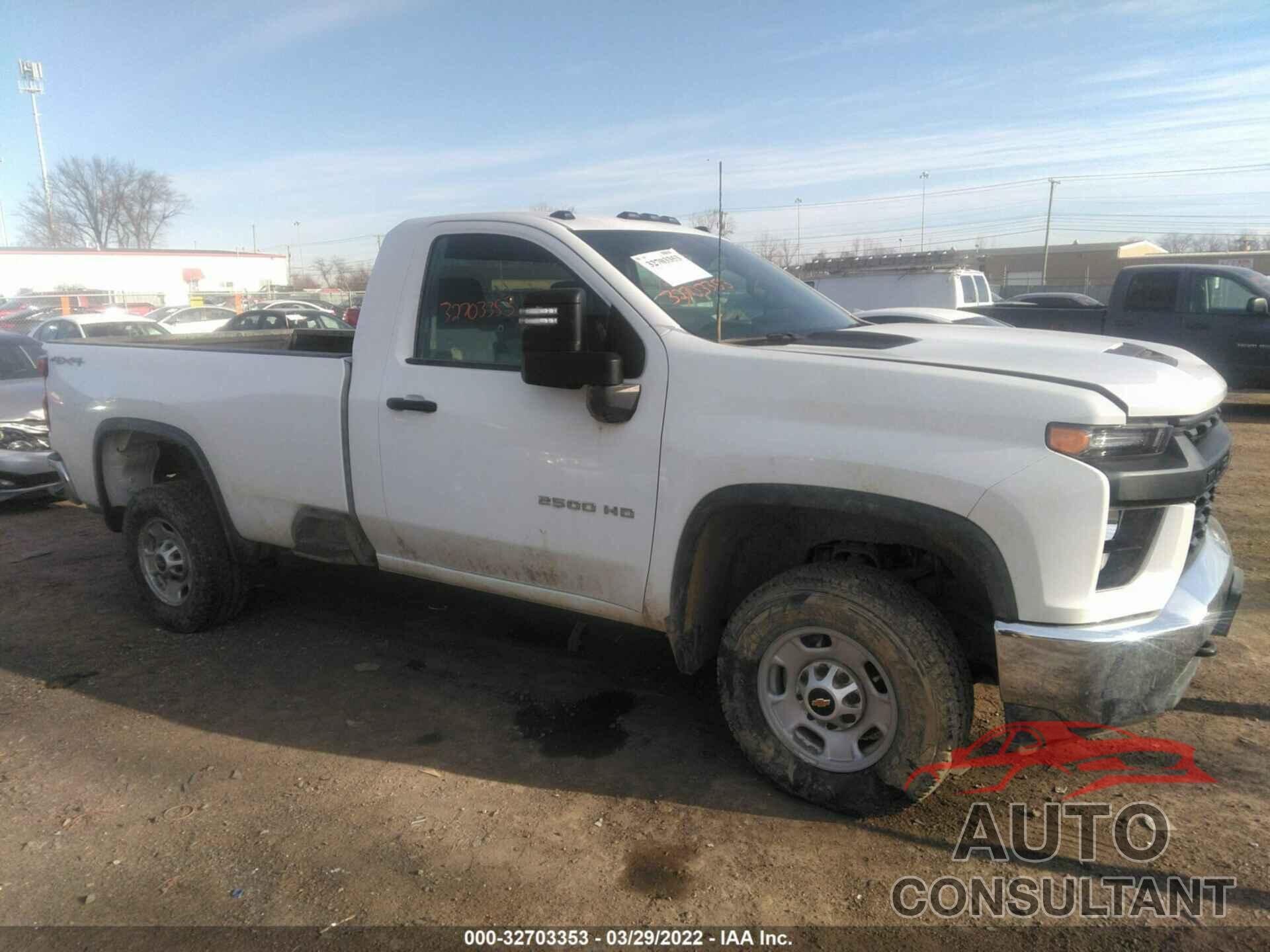 CHEVROLET SILVERADO 2500HD 2020 - 1GC3YLE72LF242061