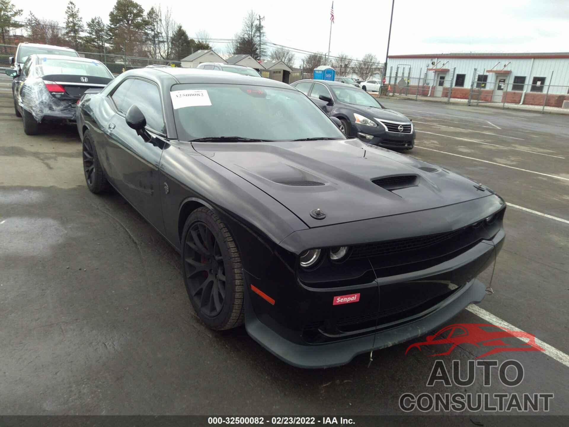 DODGE CHALLENGER 2016 - 2C3CDZC91GH118312