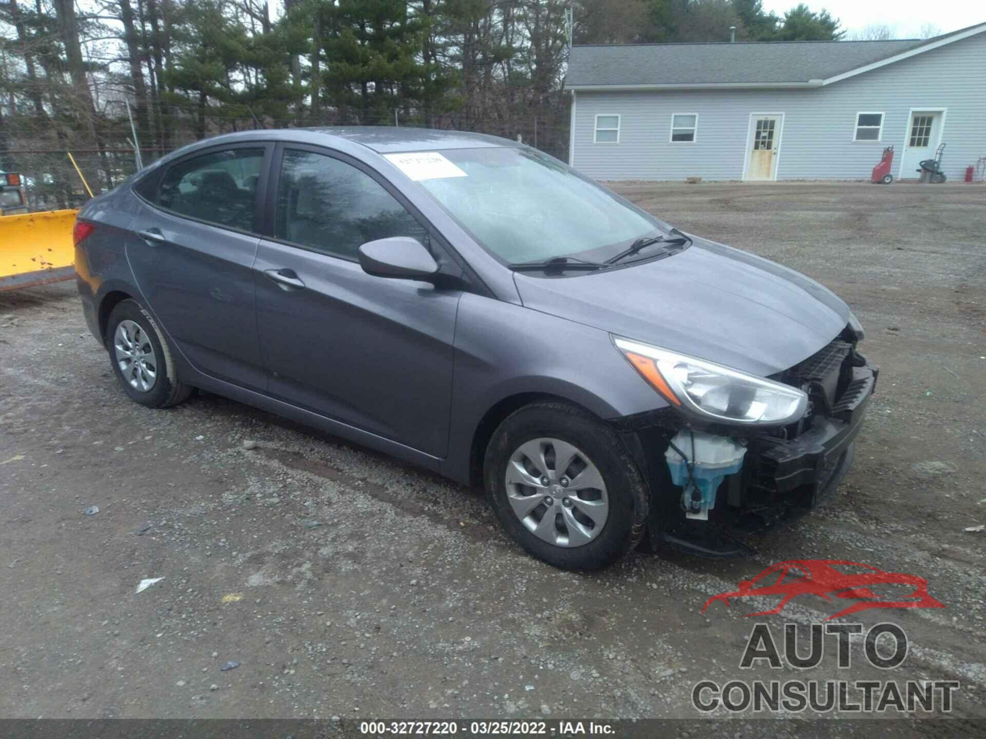 HYUNDAI ACCENT 2016 - KMHCT4AE0GU104248