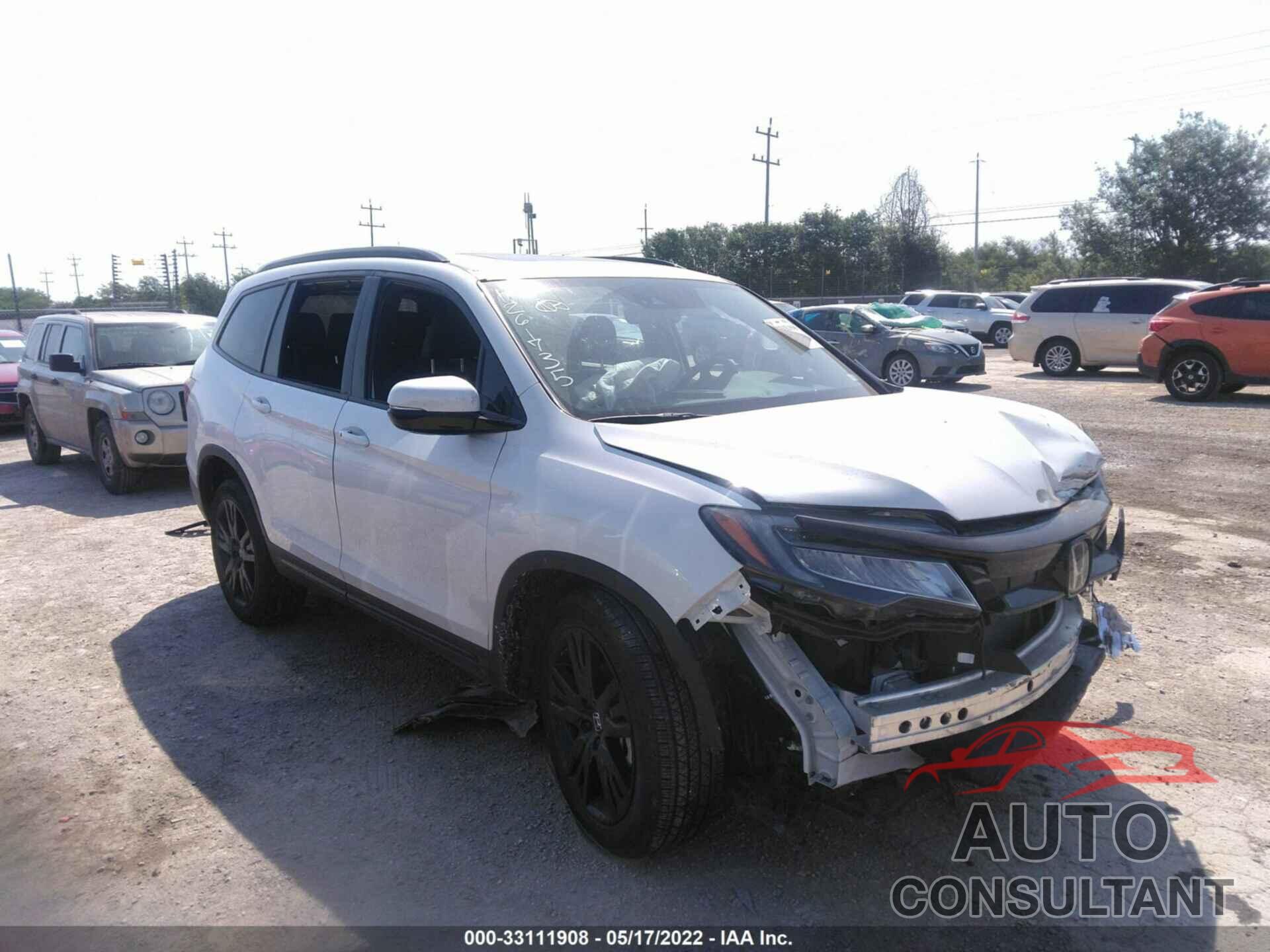 HONDA PILOT 2021 - 5FNYF6H77MB027077