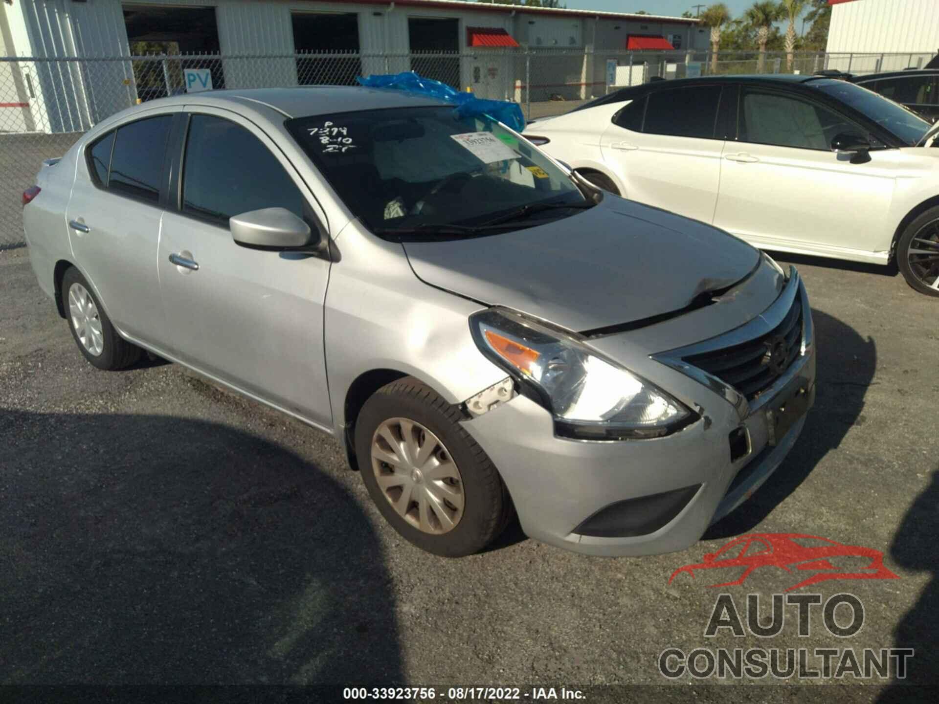 NISSAN VERSA 2016 - 3N1CN7AP1GL827394