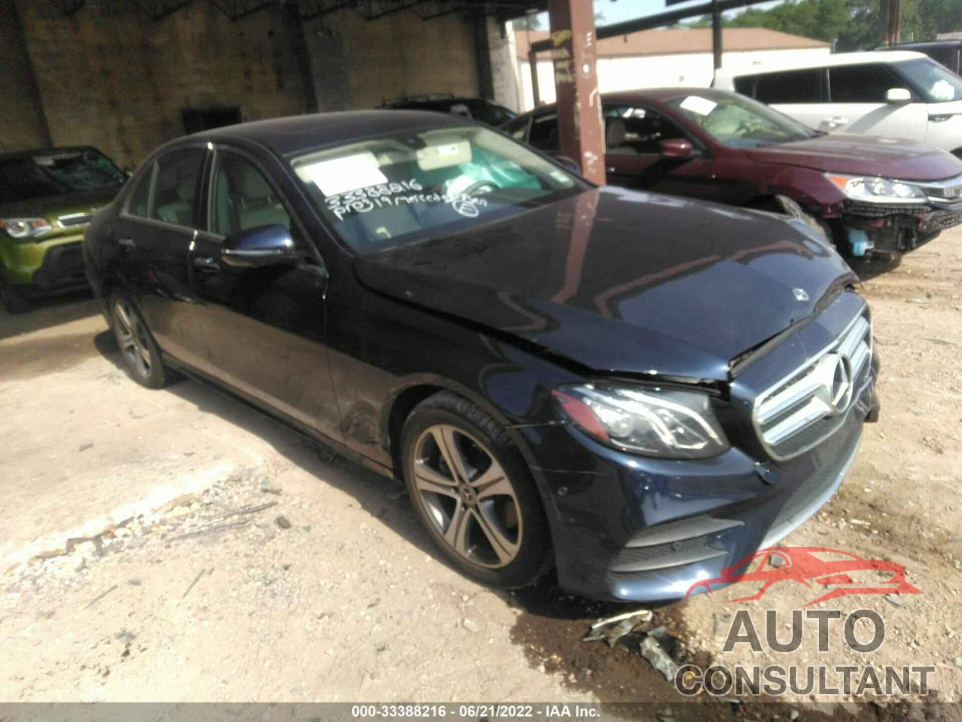 MERCEDES-BENZ E-CLASS 2019 - WDDZF4KB7KA557762