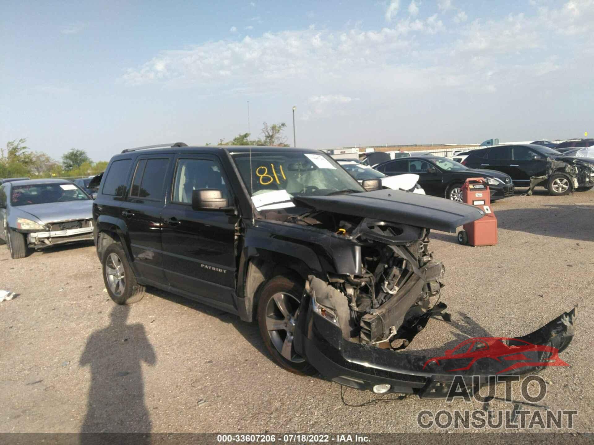 JEEP PATRIOT 2016 - 1C4NJPFA0GD682229