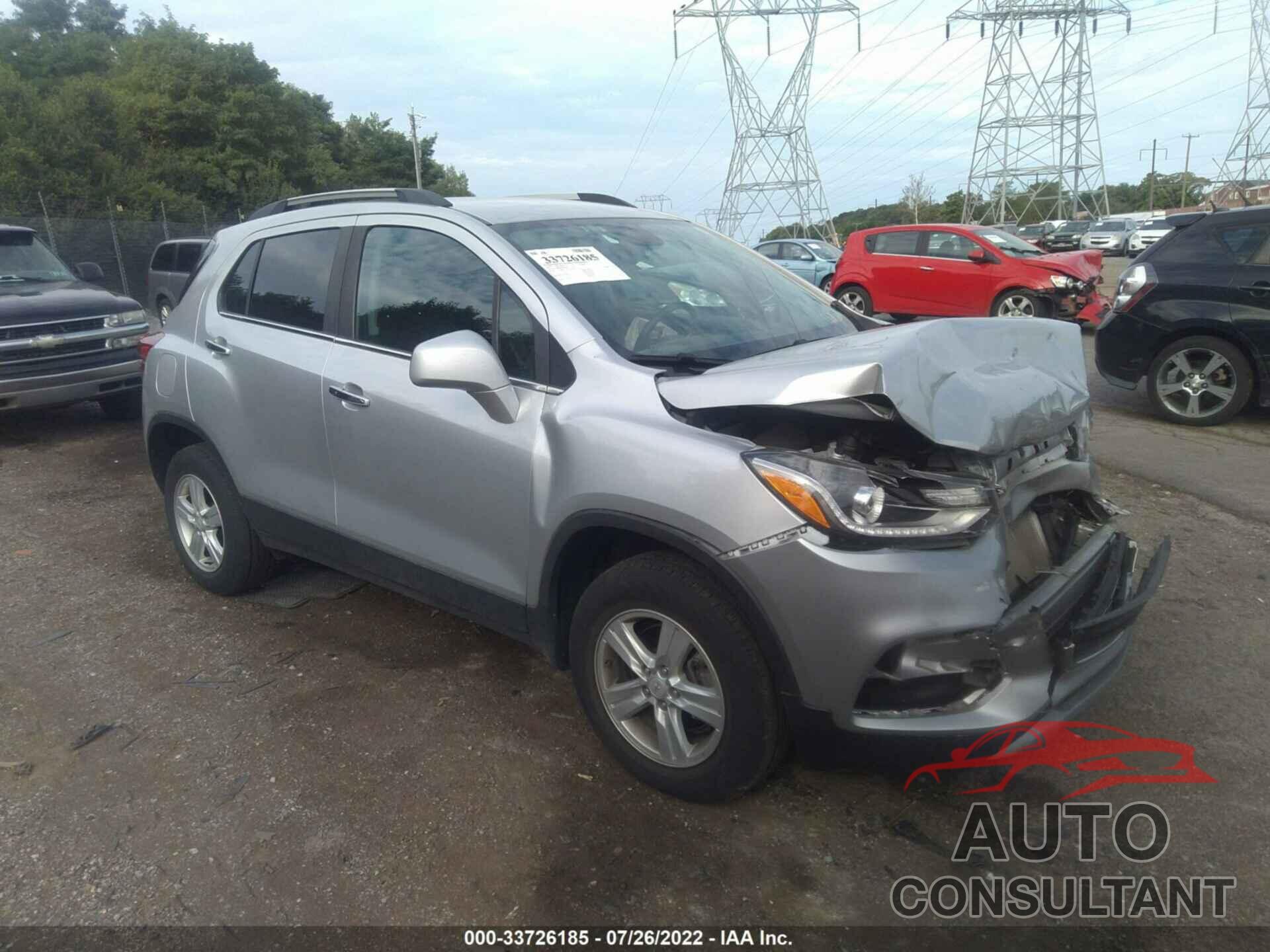 CHEVROLET TRAX 2018 - KL7CJPSB9JB588548