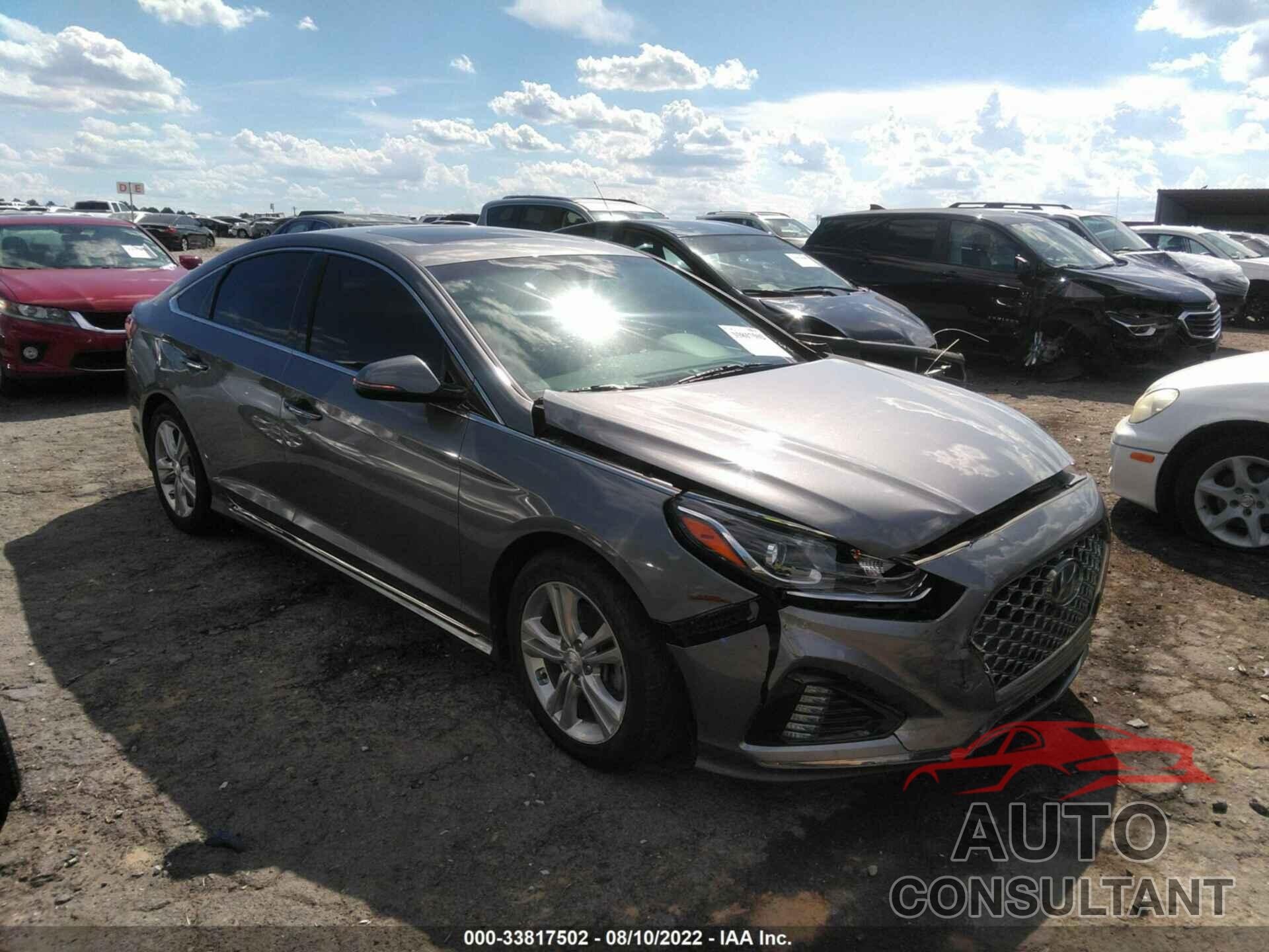 HYUNDAI SONATA 2018 - 5NPE34AF4JH649201