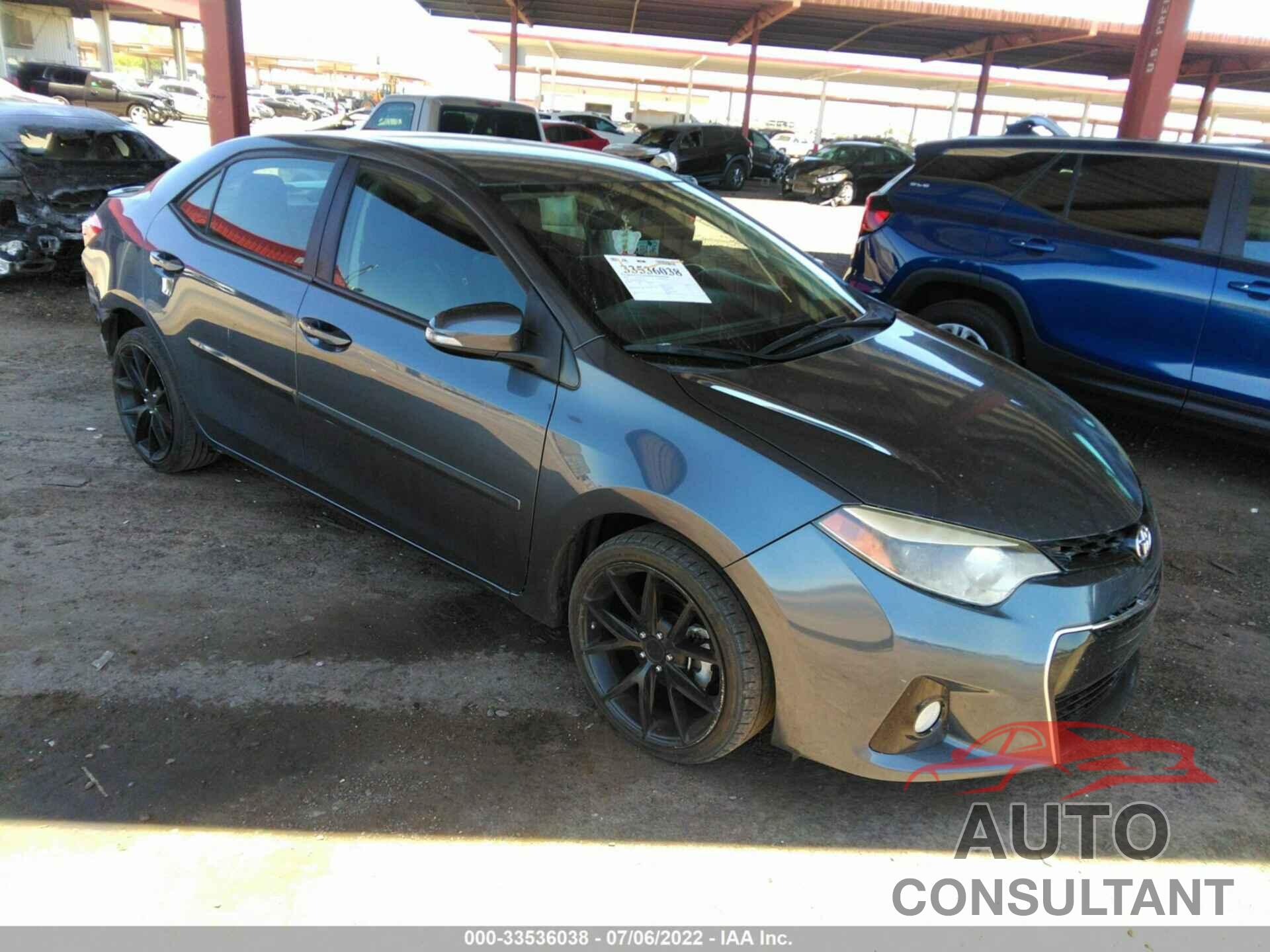 TOYOTA COROLLA 2016 - 2T1BURHE9GC651953