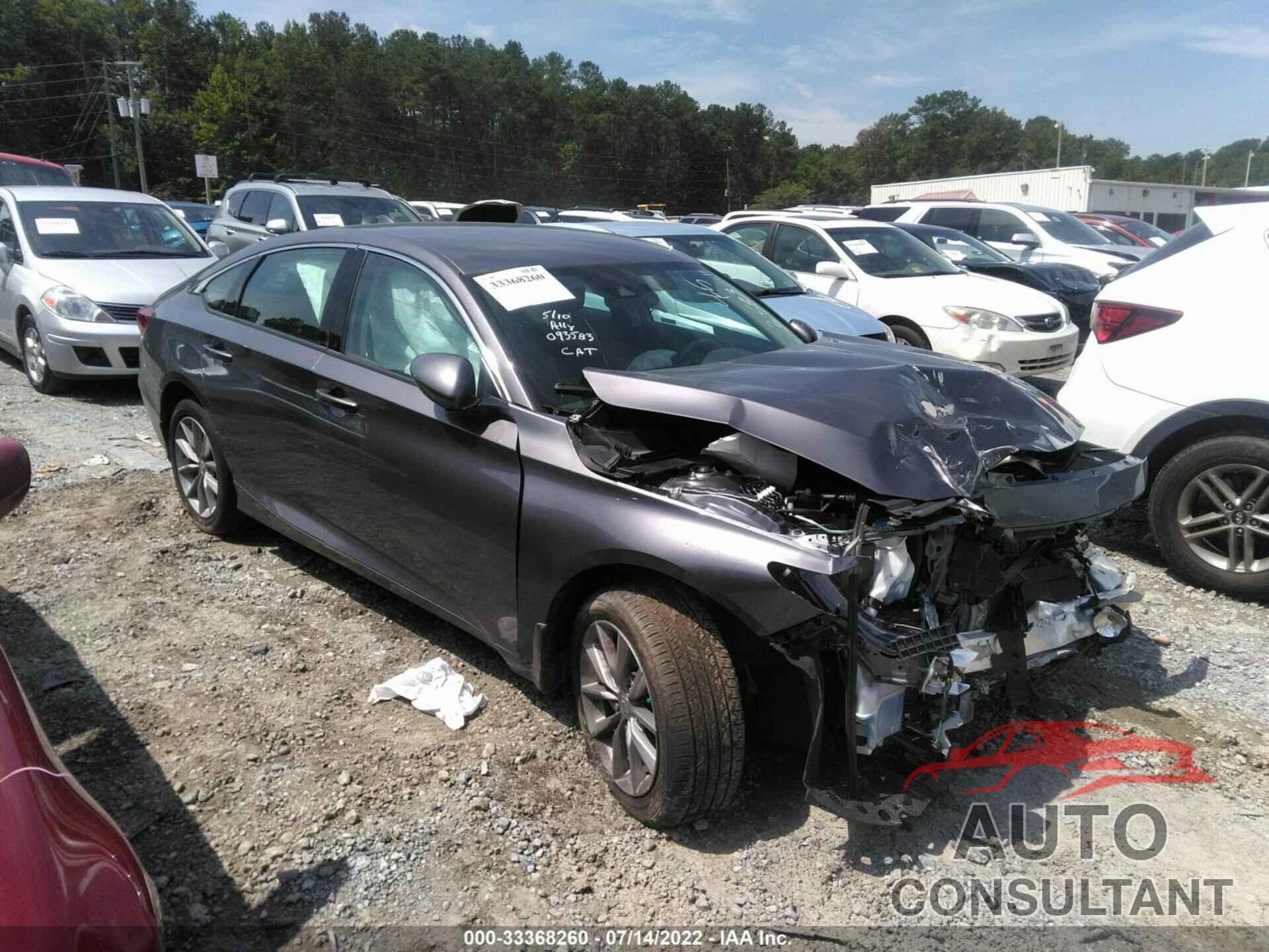 HONDA ACCORD SEDAN 2021 - 1HGCV1F1XMA093583