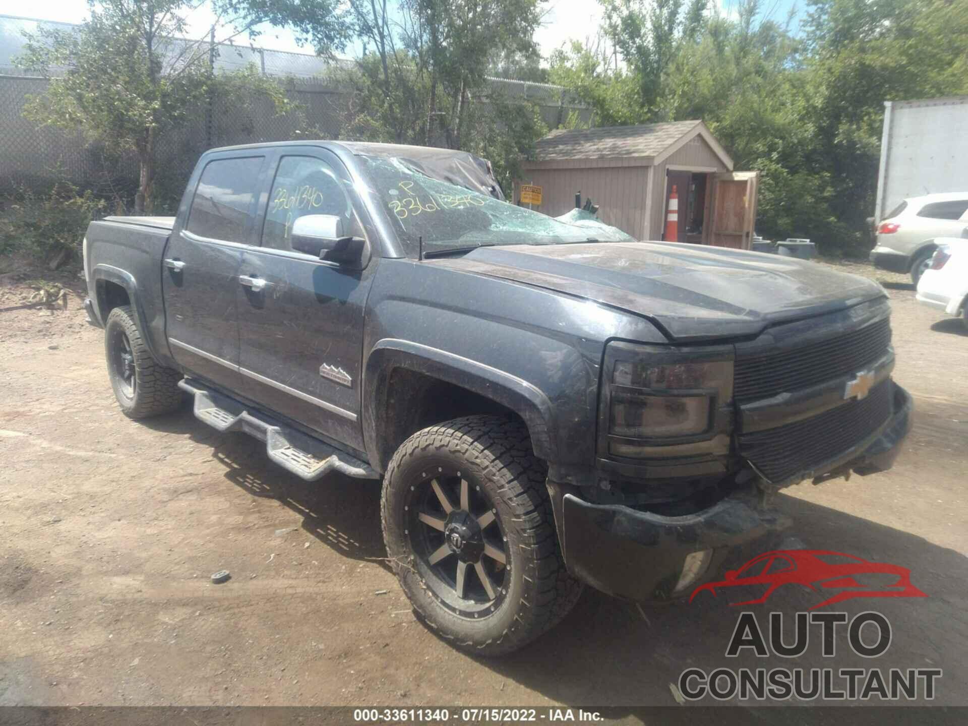 CHEVROLET SILVERADO 1500 2017 - 3GCUKTEJ8HG486952