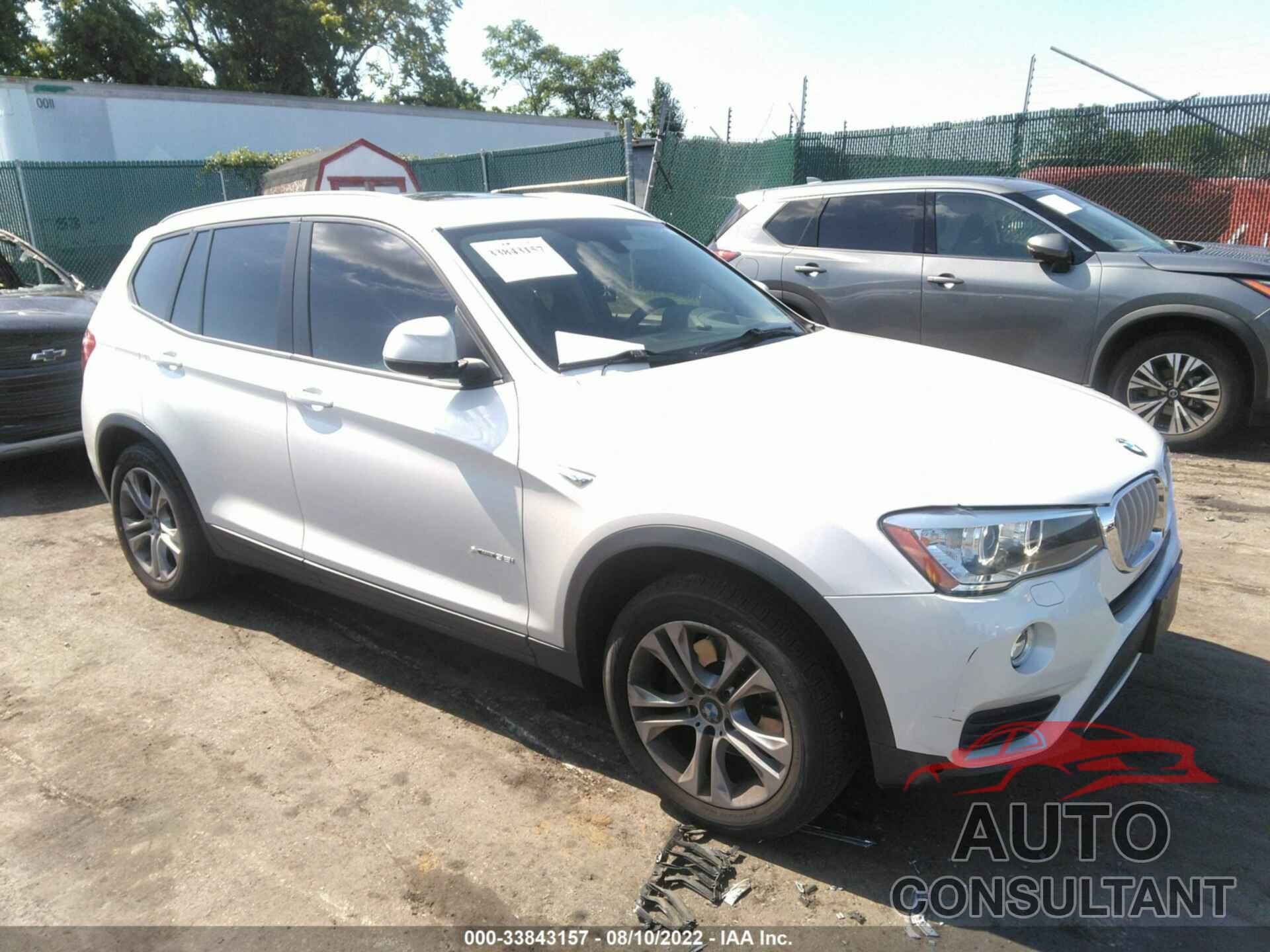 BMW X3 2017 - 5UXWX7C50H0U42471