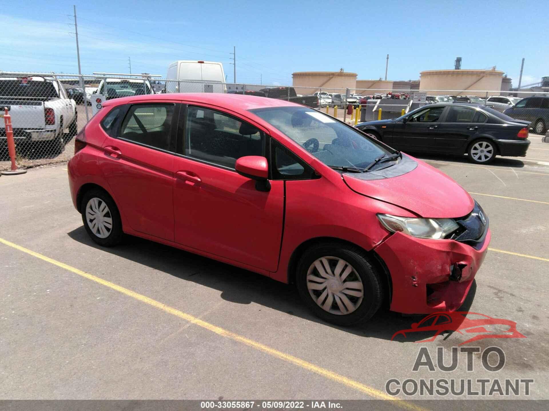 HONDA FIT 2016 - JHMGK5H5XGX004496