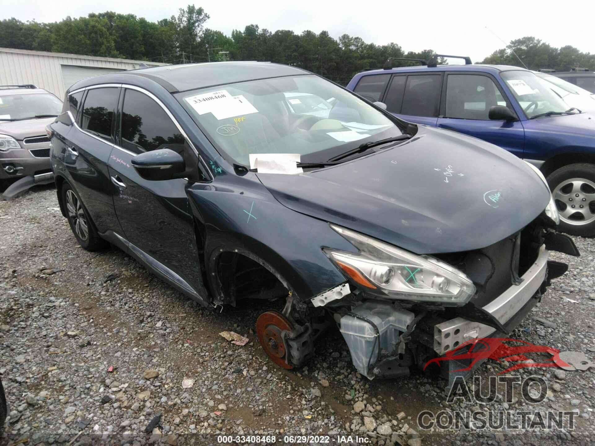 NISSAN MURANO 2016 - 5N1AZ2MGXGN161767