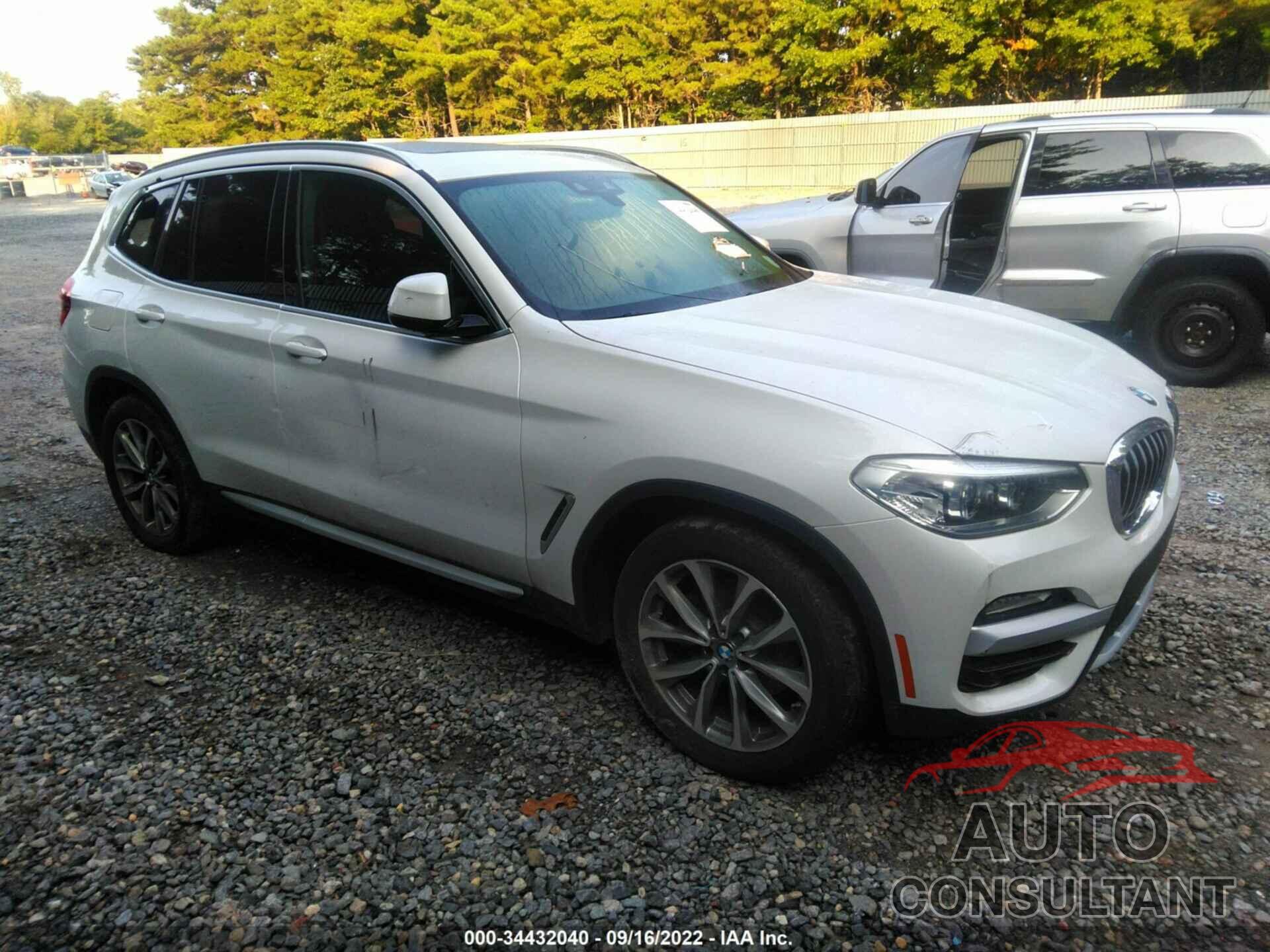 BMW X3 2019 - 5UXTR9C56KLP77457