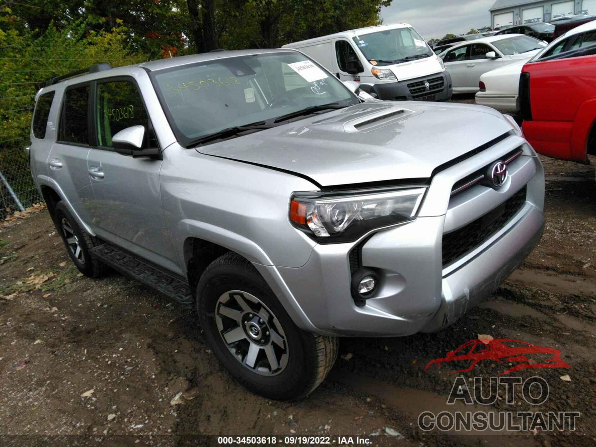 TOYOTA 4RUNNER 2022 - JTEPU5JR2N5973142