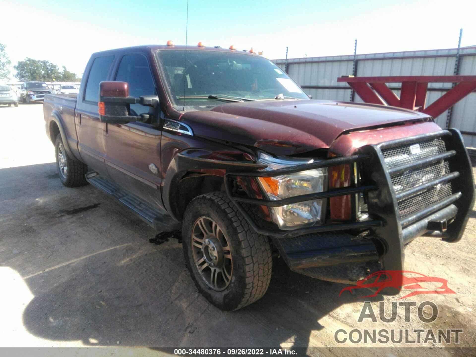 FORD SUPER DUTY F-250 SRW 2016 - 1FT7W2BT4GEB29131