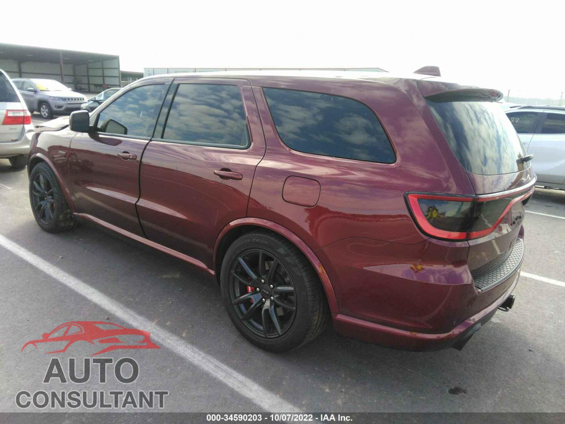 DODGE DURANGO 2018 - 1C4SDJGJ5JC209669