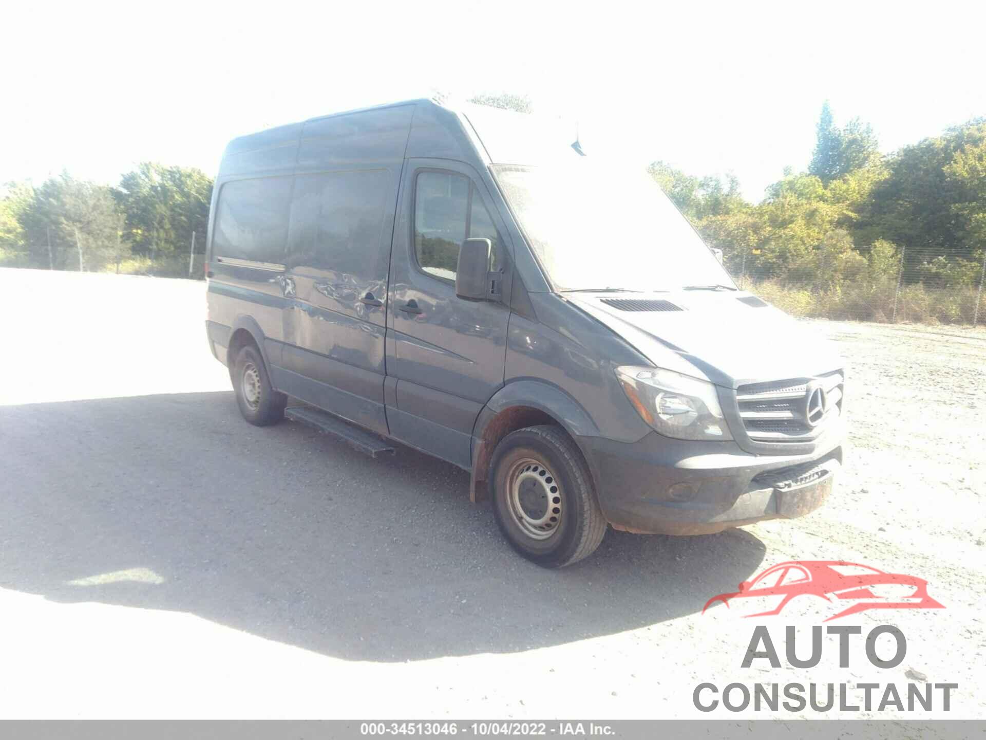 MERCEDES-BENZ SPRINTER CARGO VAN 2018 - WD3PE7CD3JP632386