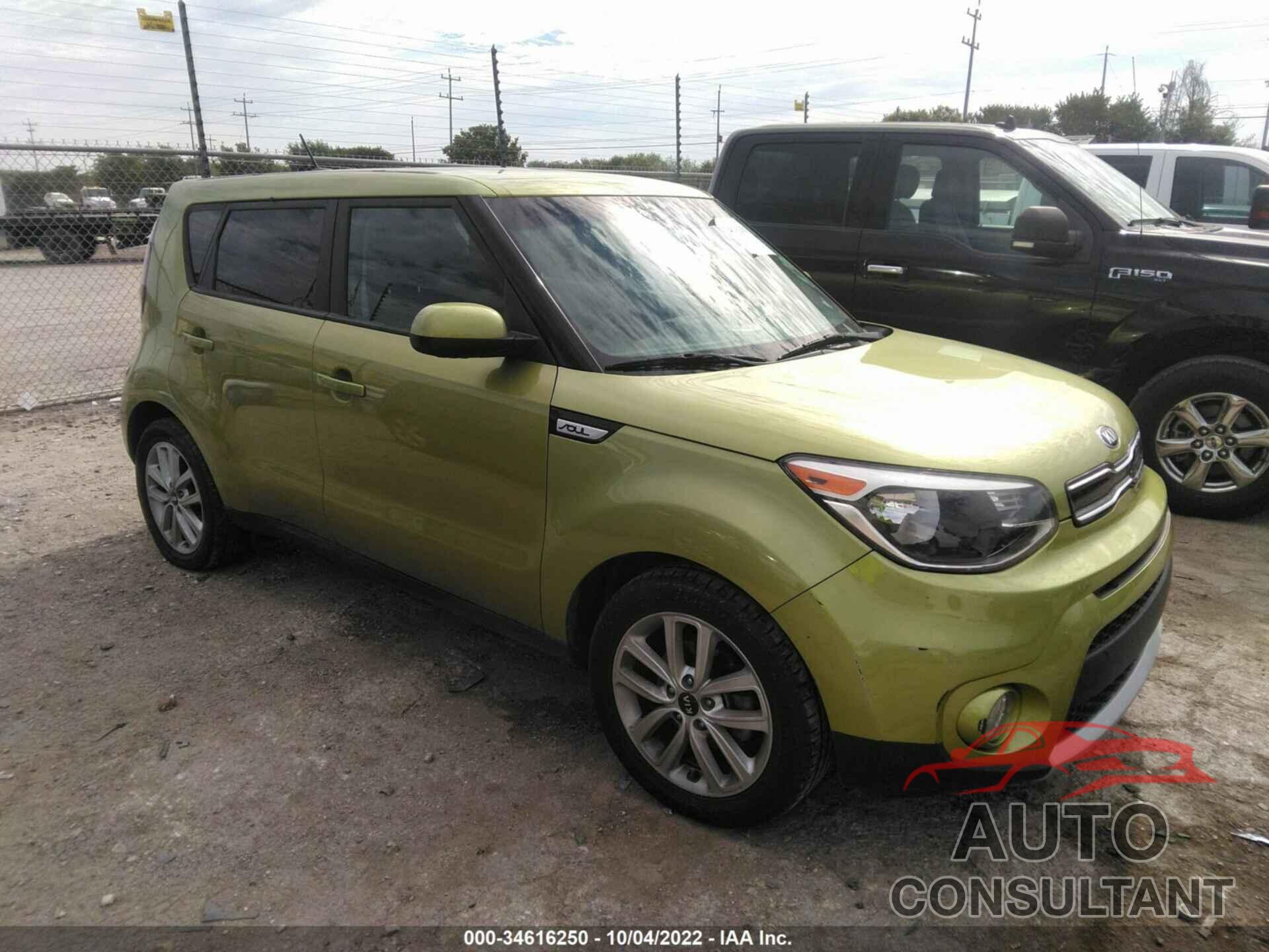 KIA SOUL 2019 - KNDJP3A56K7916929