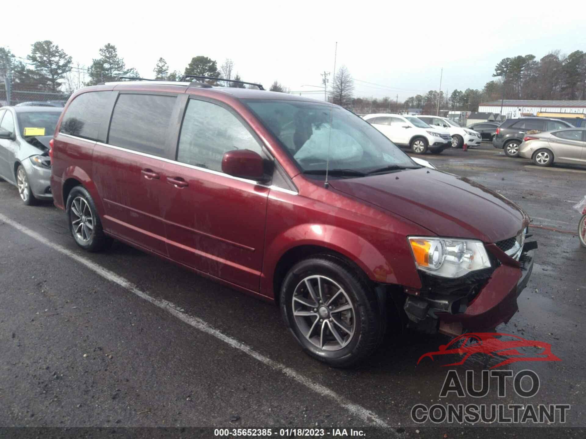 DODGE GRAND CARAVAN 2017 - 2C4RDGCG3HR545821