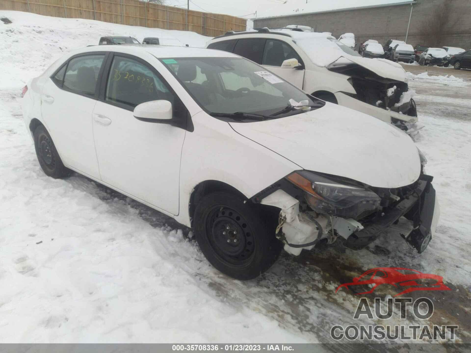 TOYOTA COROLLA 2017 - 2T1BURHEXHC885052