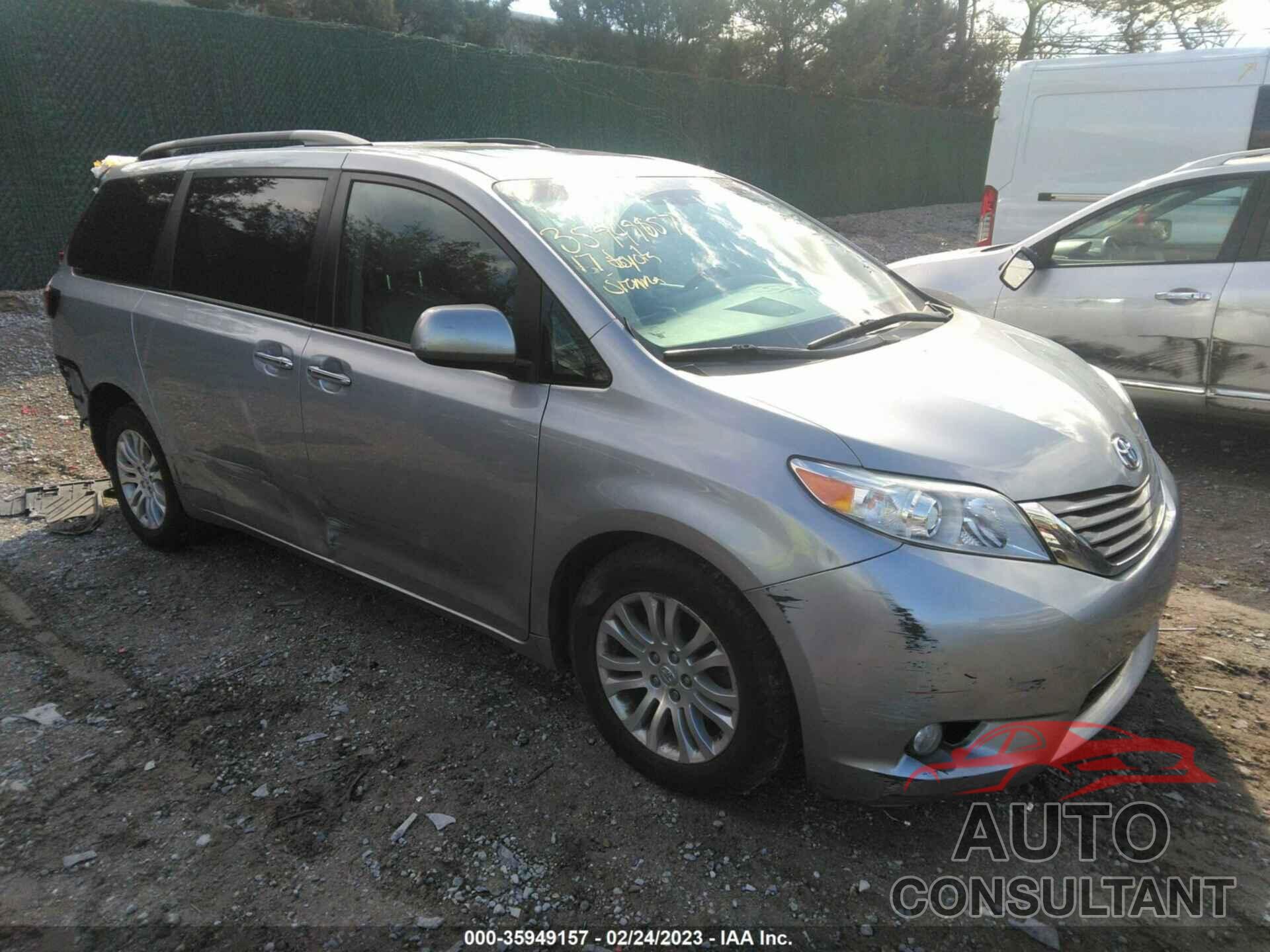 TOYOTA SIENNA 2017 - 5TDYZ3DC4HS895161