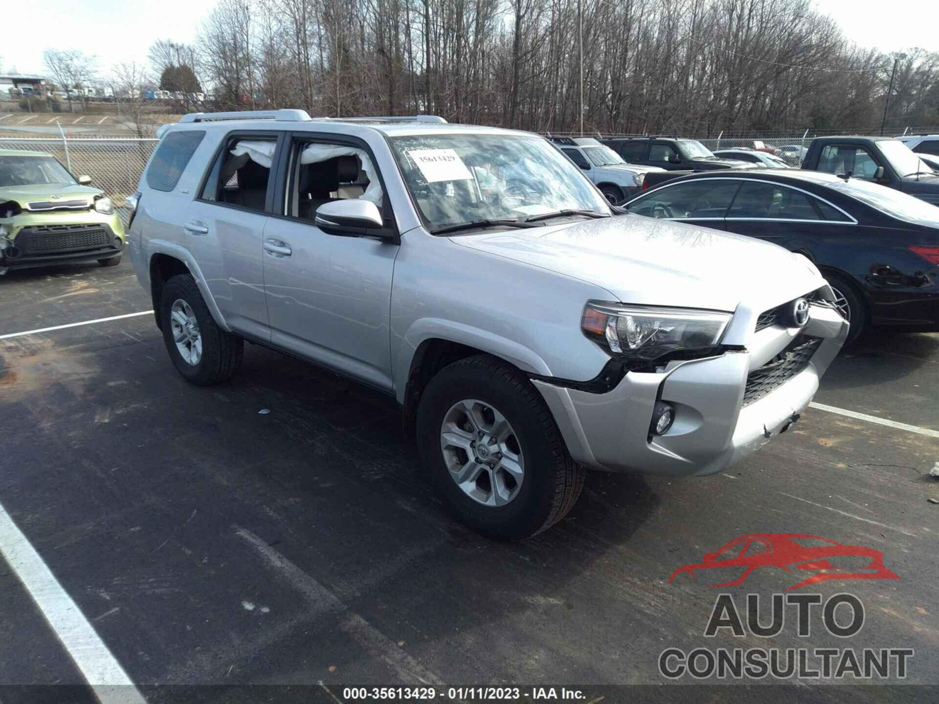 TOYOTA 4RUNNER 2016 - JTEZU5JR6G5133599