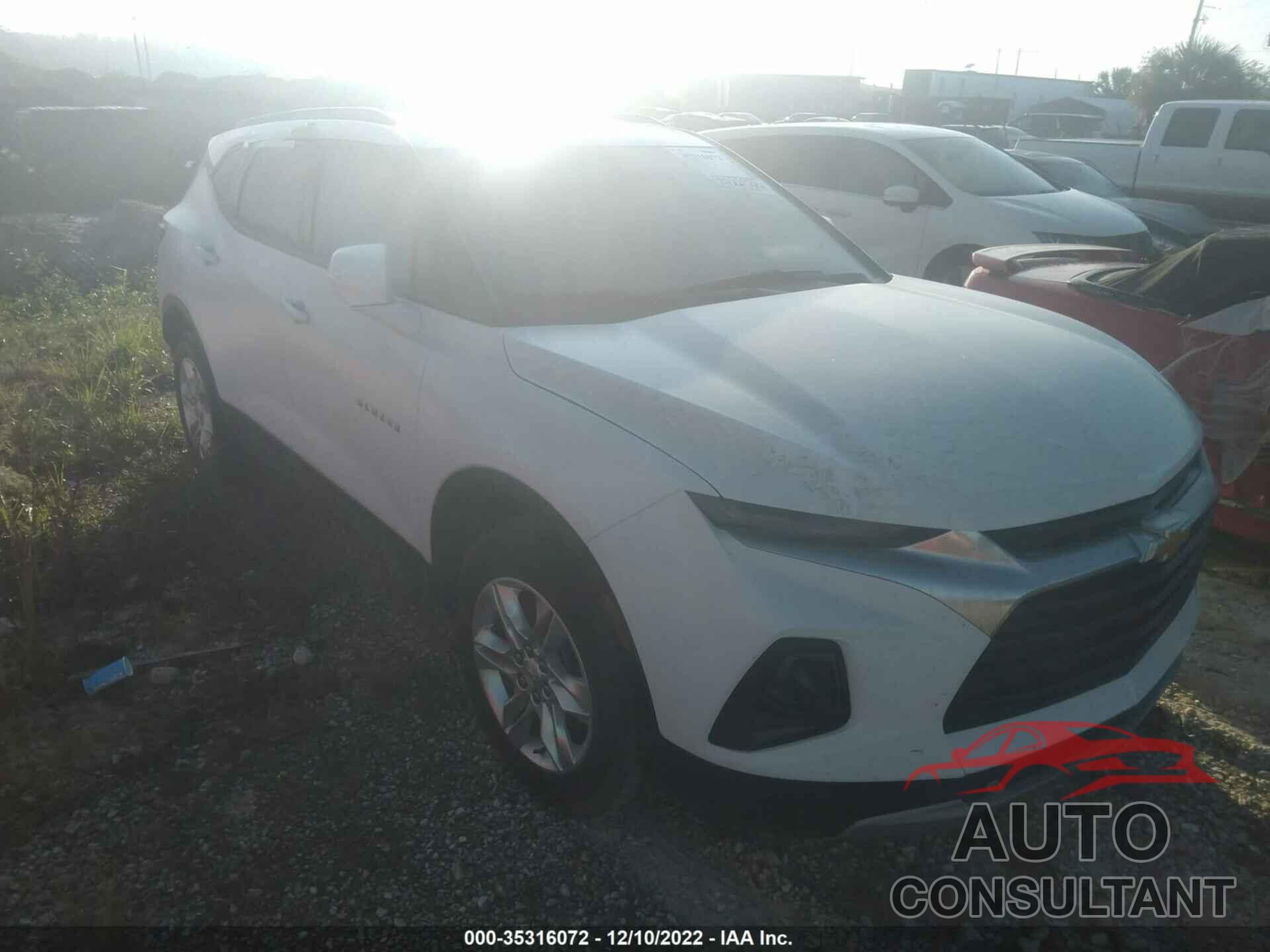 CHEVROLET BLAZER 2021 - 3GNKBCRS5MS533797