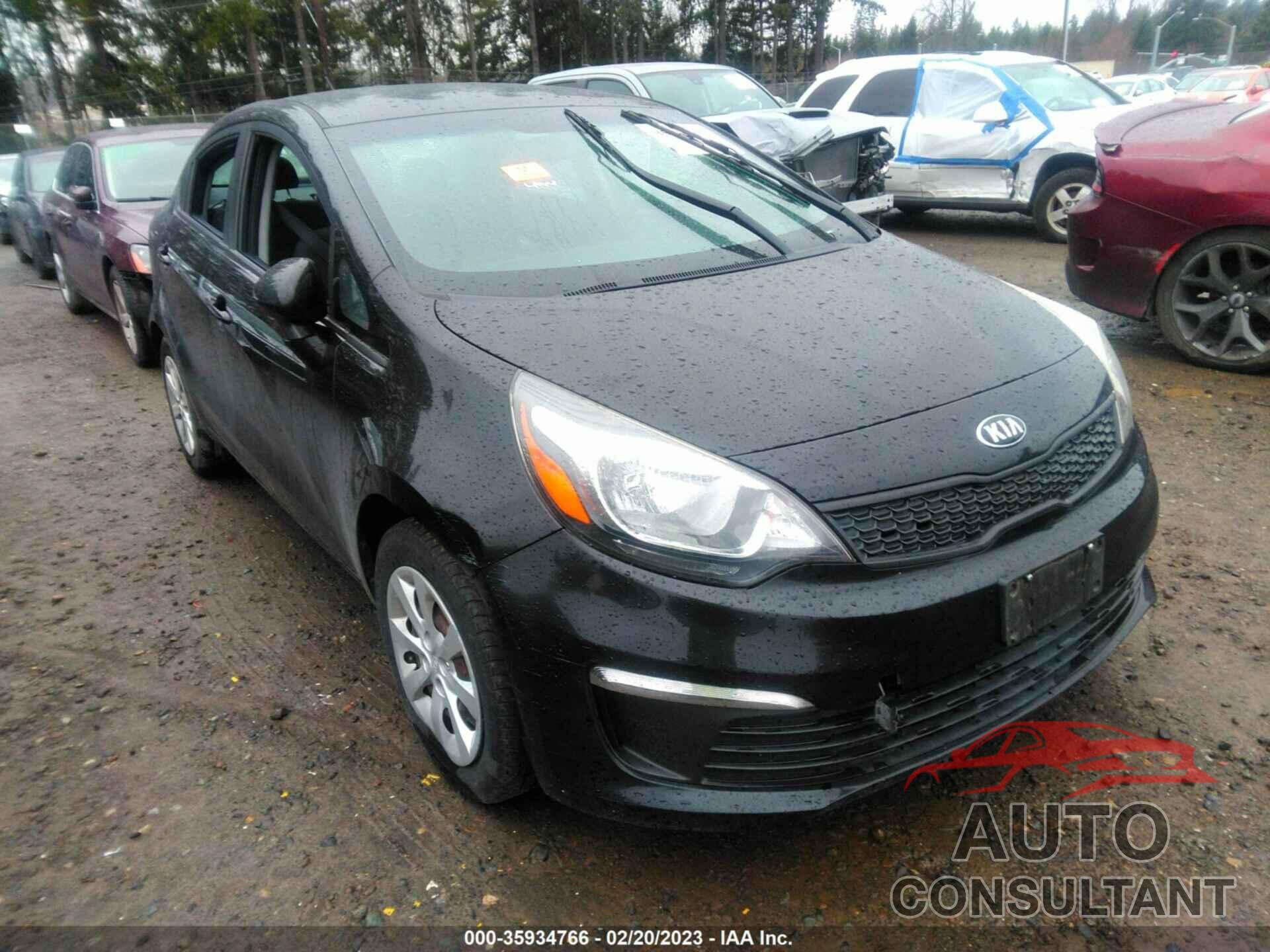 KIA RIO 2017 - KNADM4A31H6021029