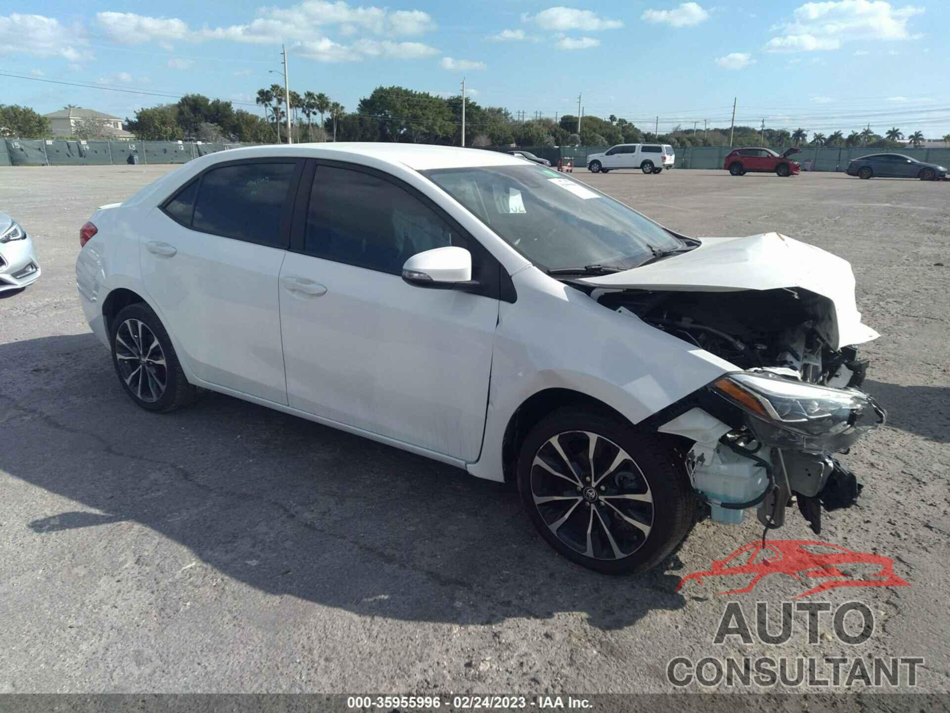 TOYOTA COROLLA 2018 - 5YFBURHE6JP812363