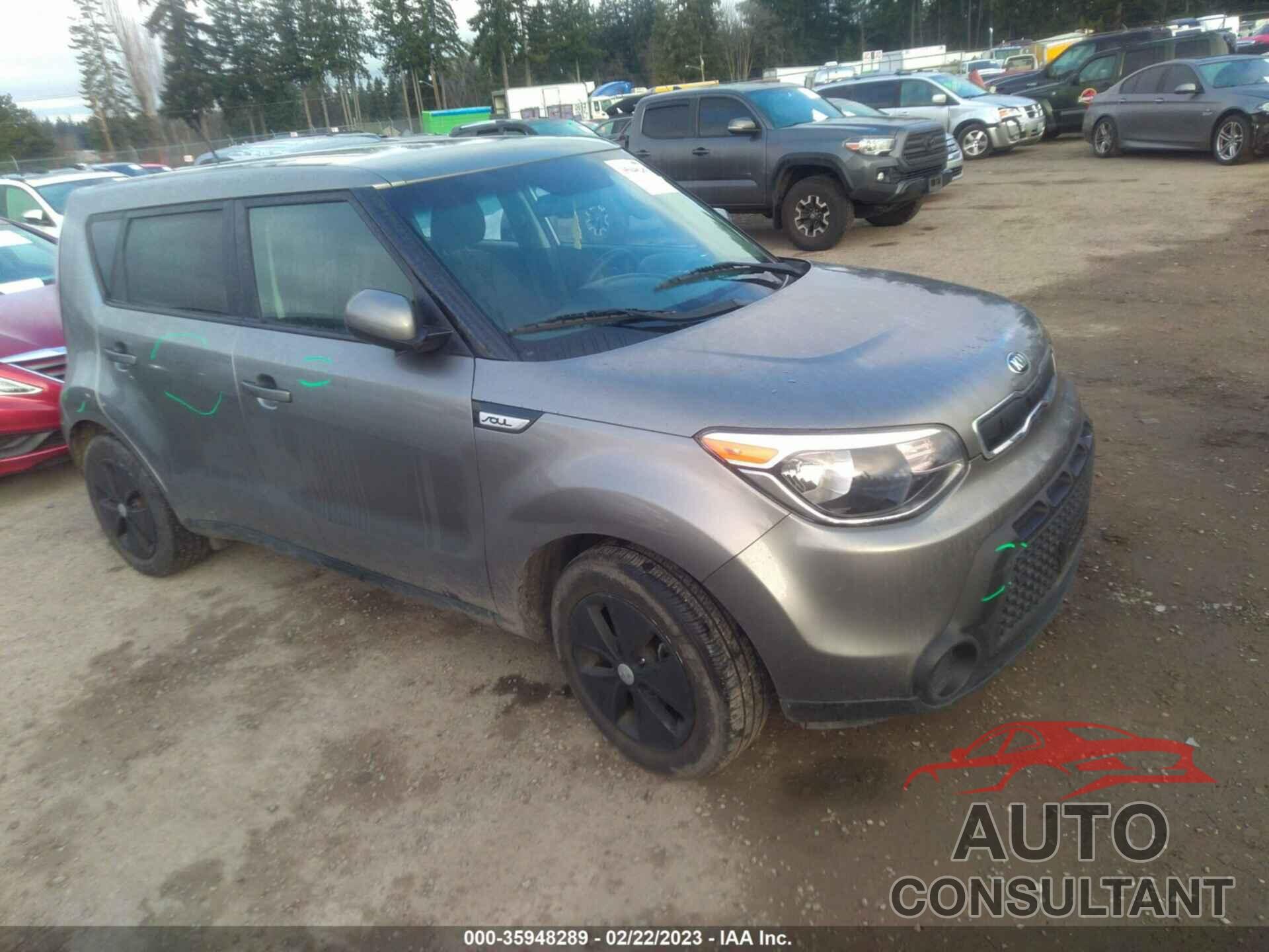 KIA SOUL 2016 - KNDJN2A25G7348587