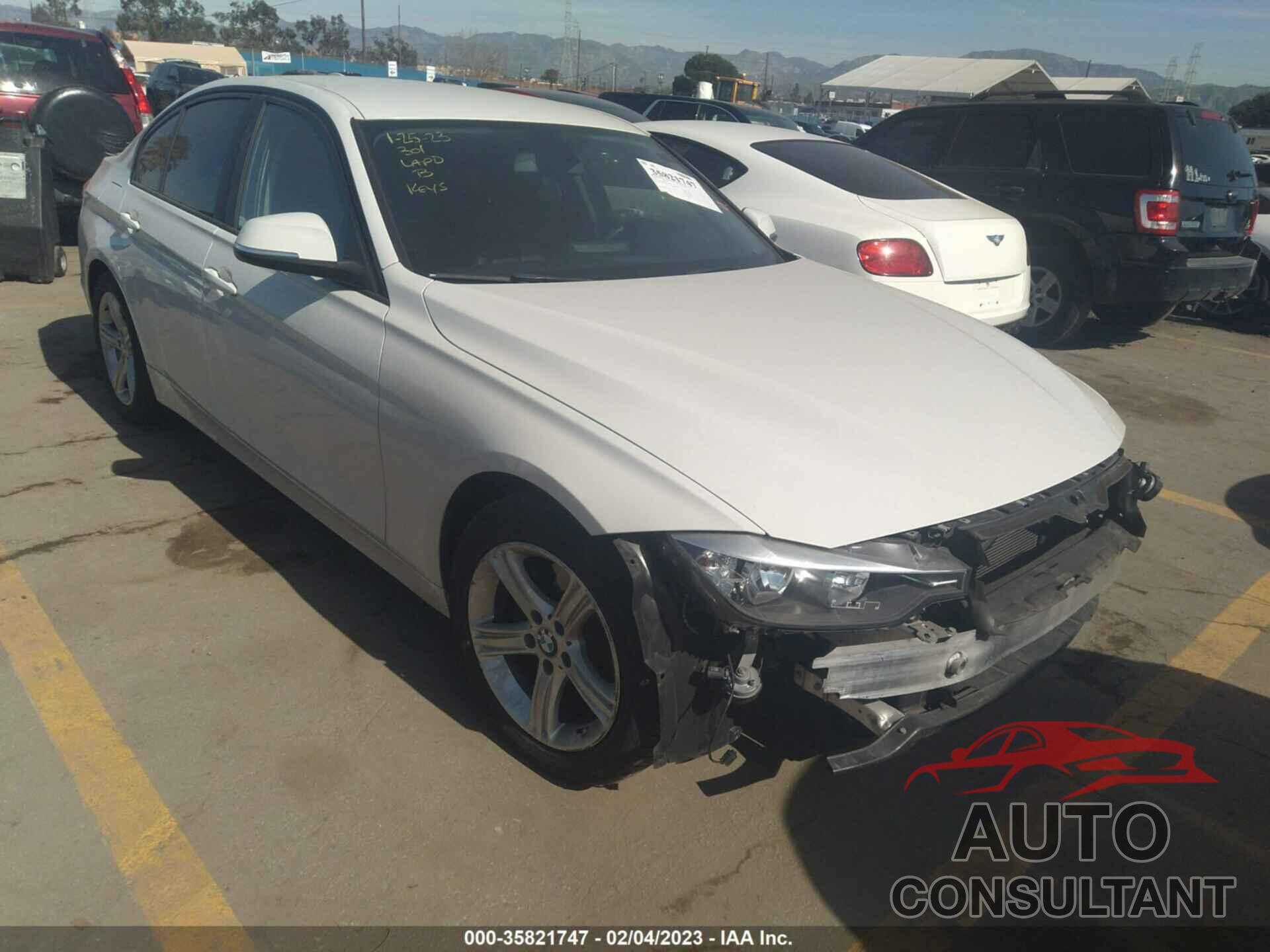 BMW 3 SERIES 2015 - WBA3B1C54FK138378