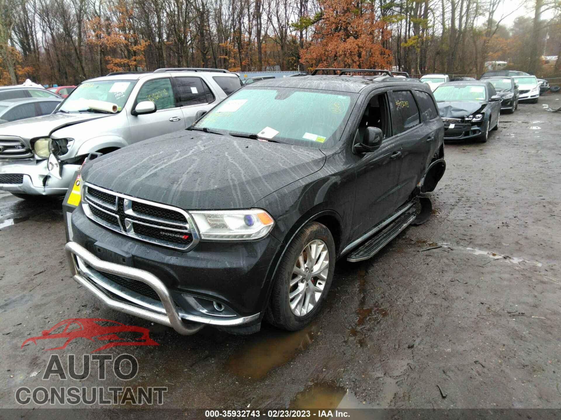 DODGE DURANGO 2016 - 1C4RDJDG7GC362876