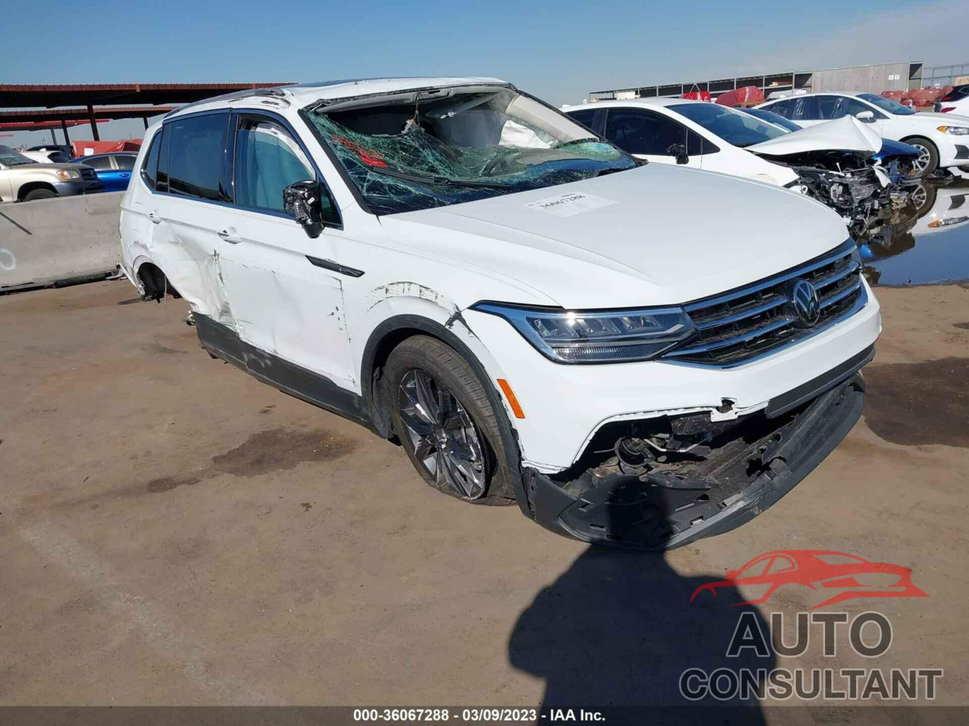 VOLKSWAGEN TIGUAN 2022 - 3VV3B7AX5NM032783