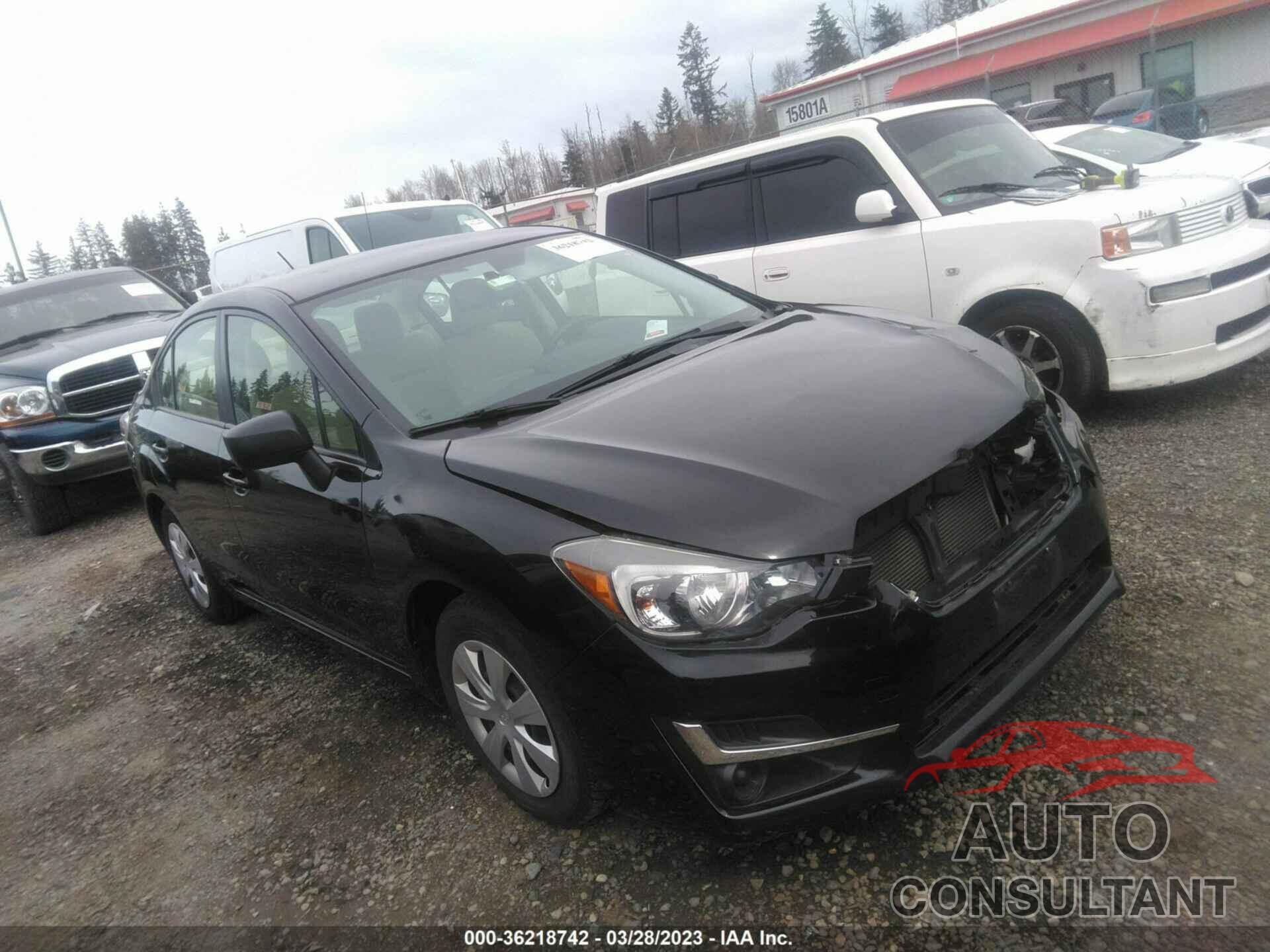 SUBARU IMPREZA SEDAN 2015 - JF1GJAA64FH009515