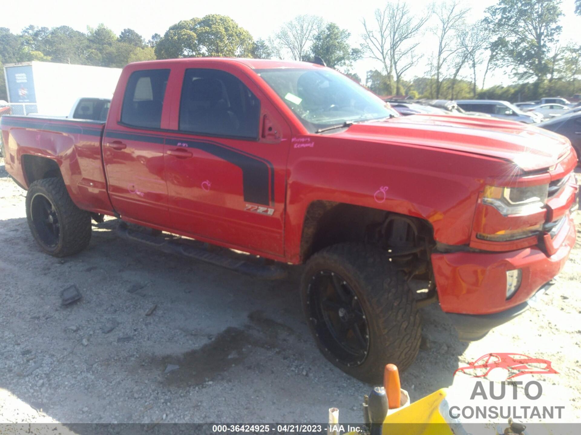 CHEVROLET SILVERADO 1500 2017 - 1GCVKREC5HZ257153