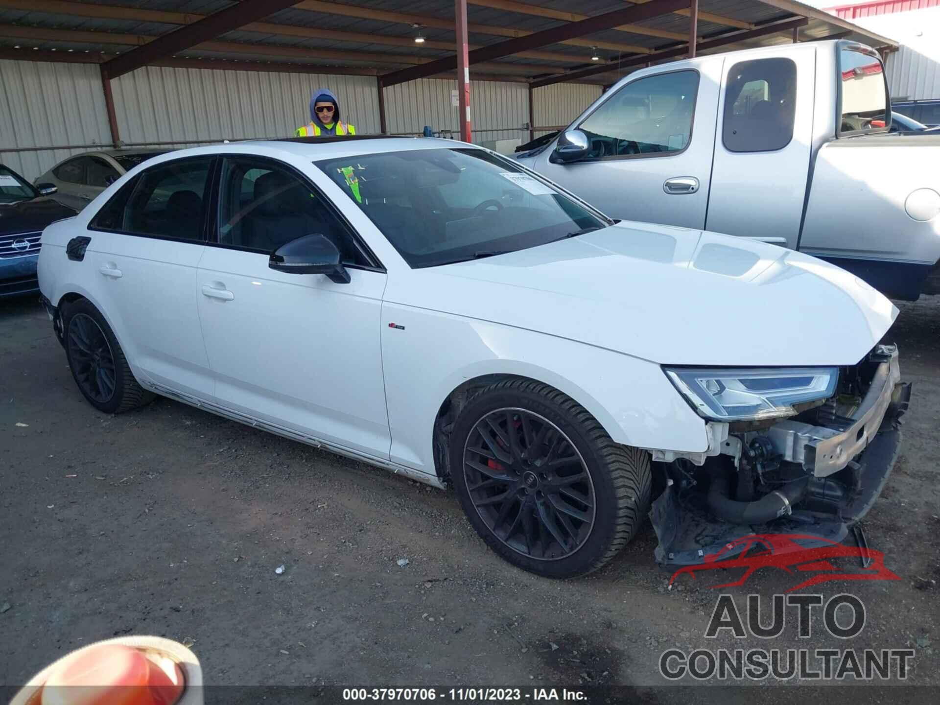 AUDI A4 2018 - WAUFNAF41JN014535