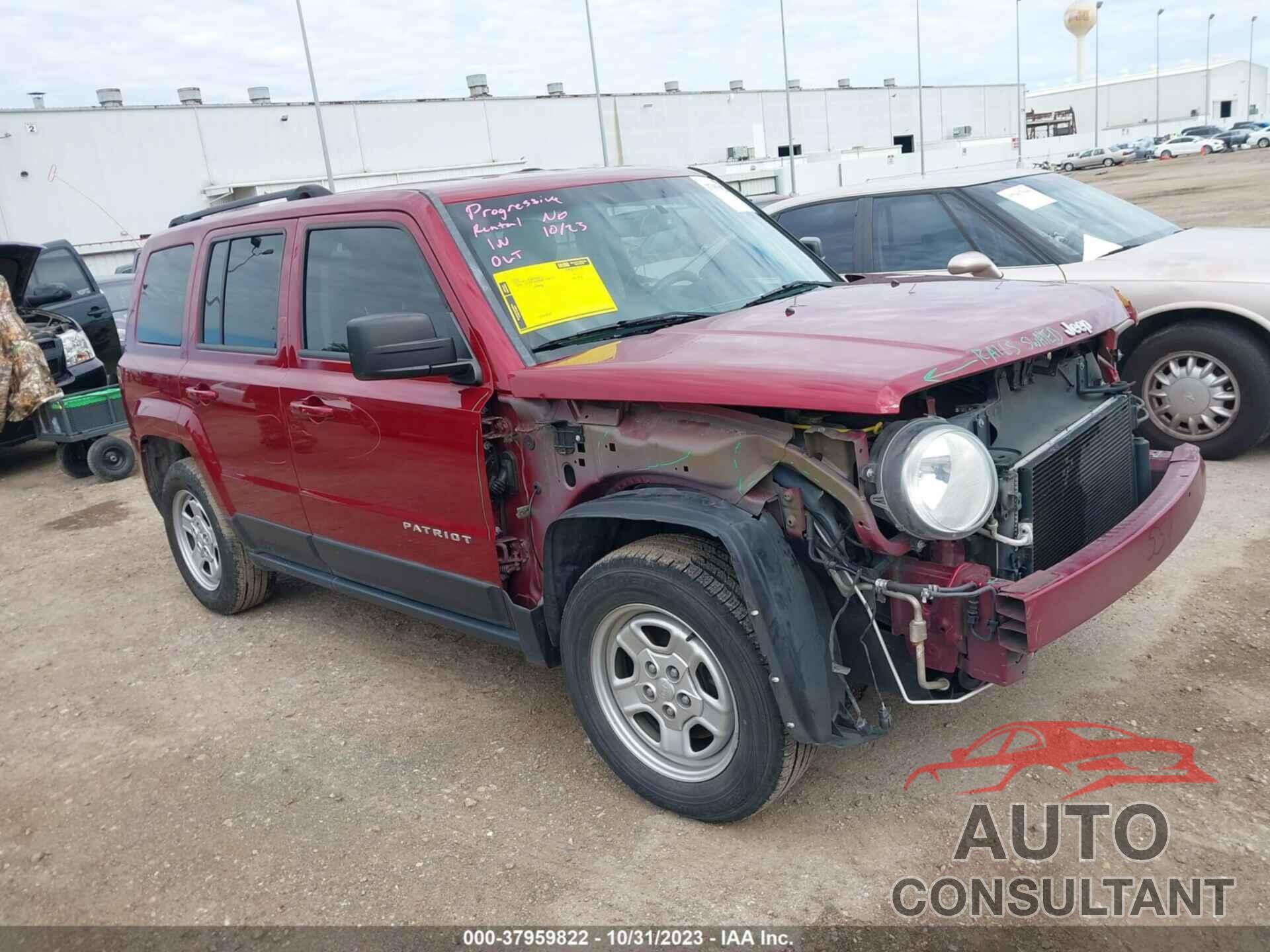 JEEP PATRIOT 2015 - 1C4NJPBB5FD428786