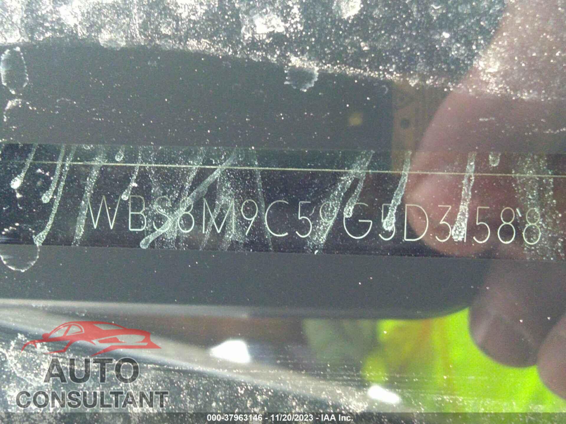 BMW M3 2016 - WBS8M9C59G5D31588