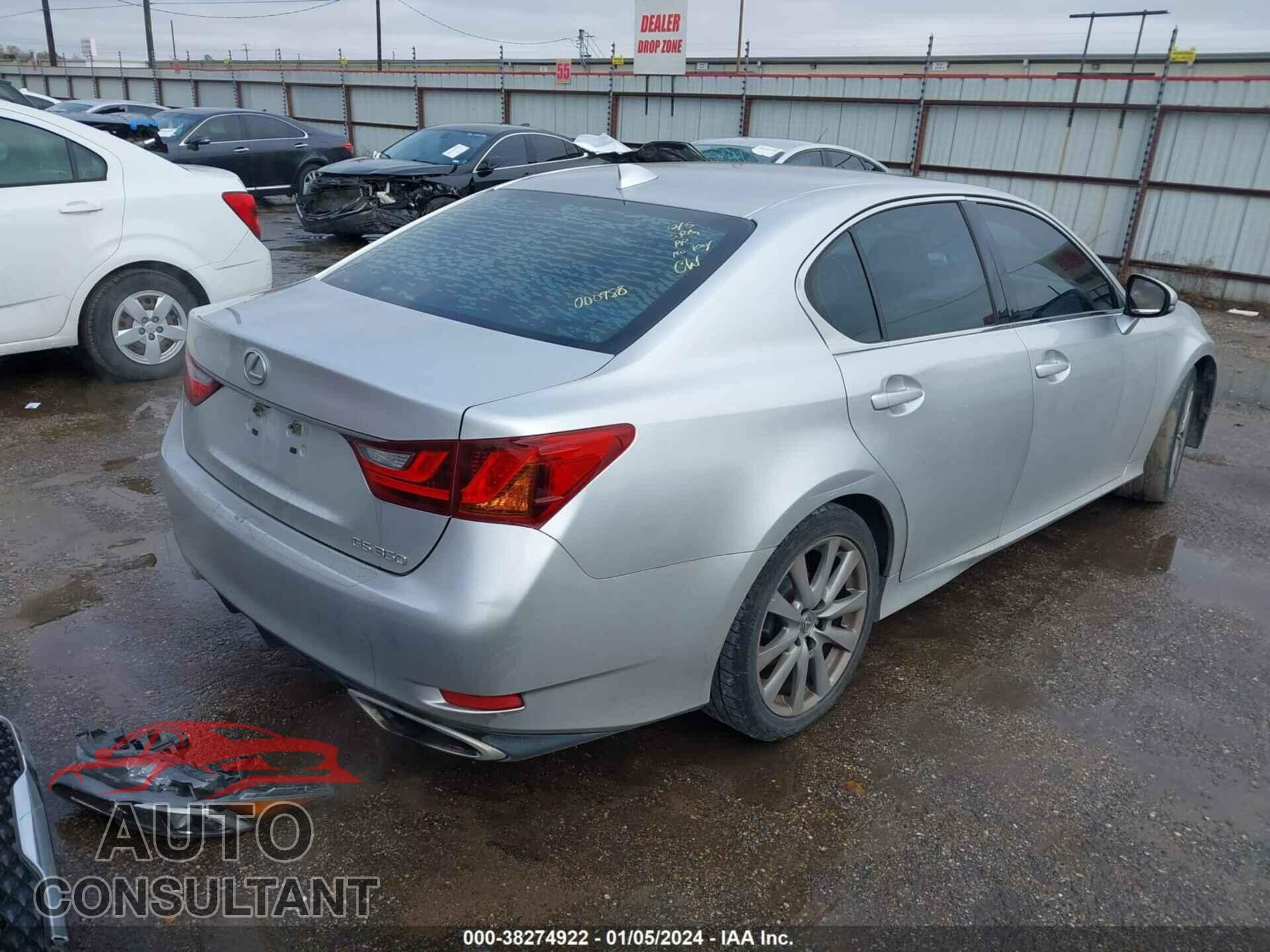 LEXUS GS 350 2015 - JTHBE1BL7FA000988