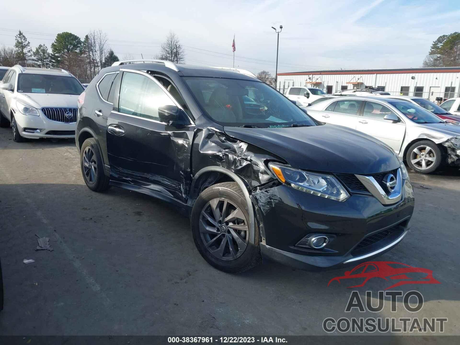 NISSAN ROGUE 2016 - 5N1AT2MT9GC774585