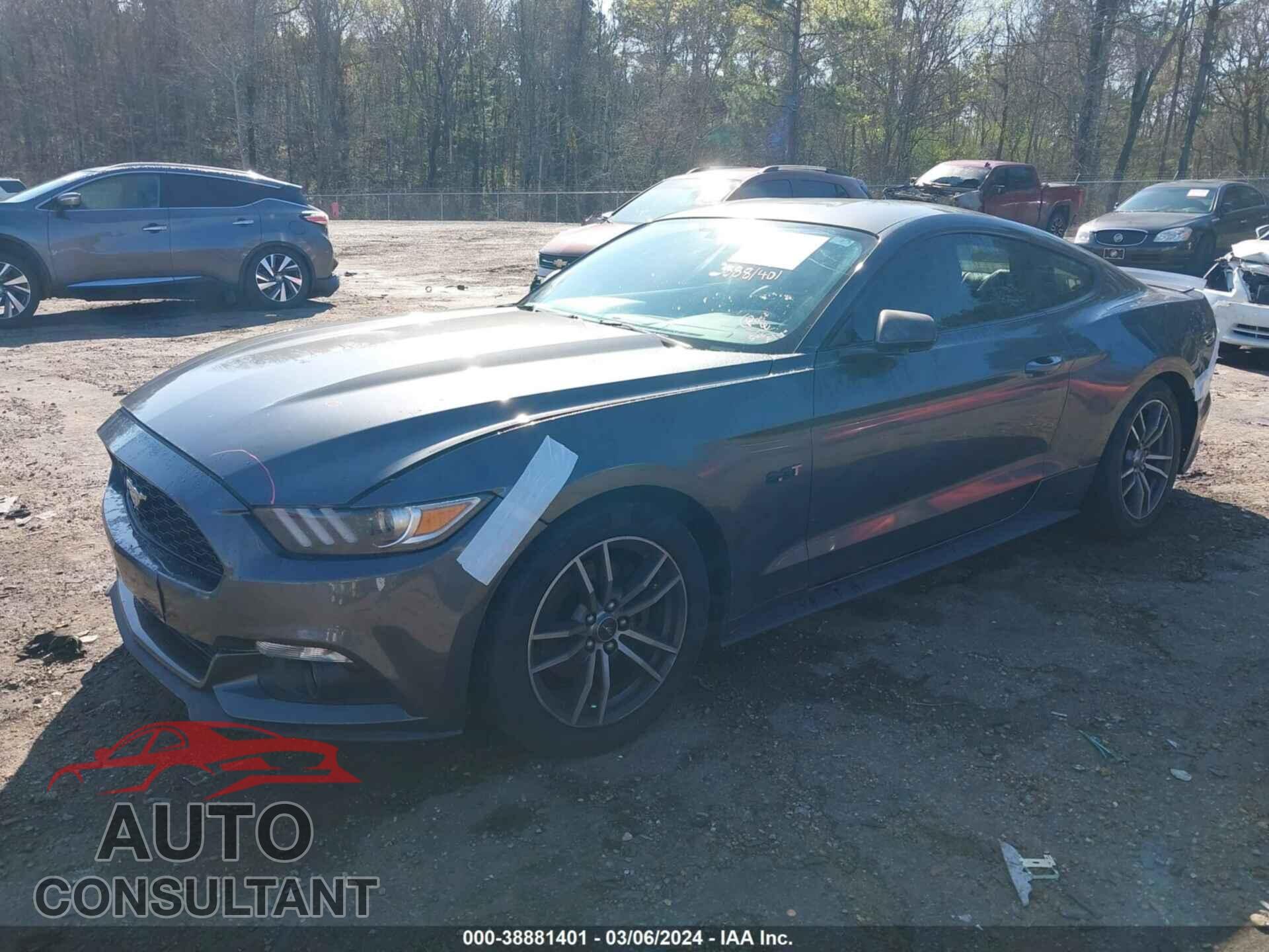 FORD MUSTANG 2017 - 1FA6P8TH8H5295889