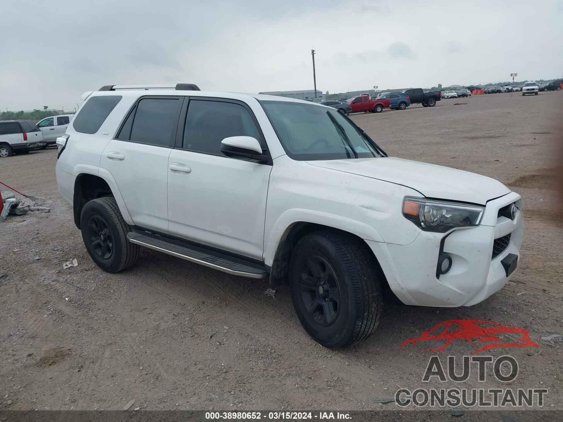 TOYOTA 4RUNNER 2019 - JTEZU5JR1K5206905