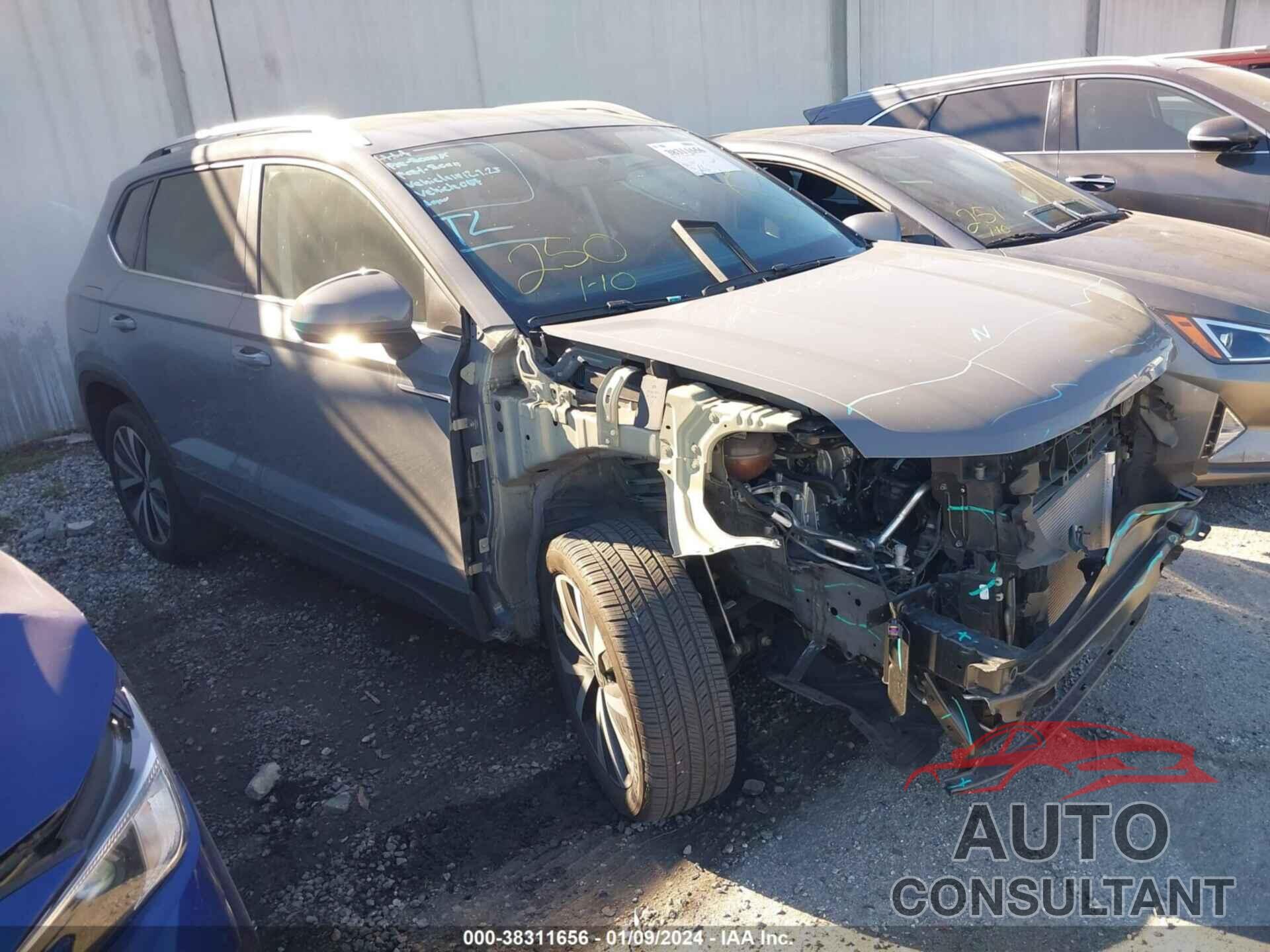 VOLKSWAGEN TAOS 2022 - 3VVRX7B23NM009307