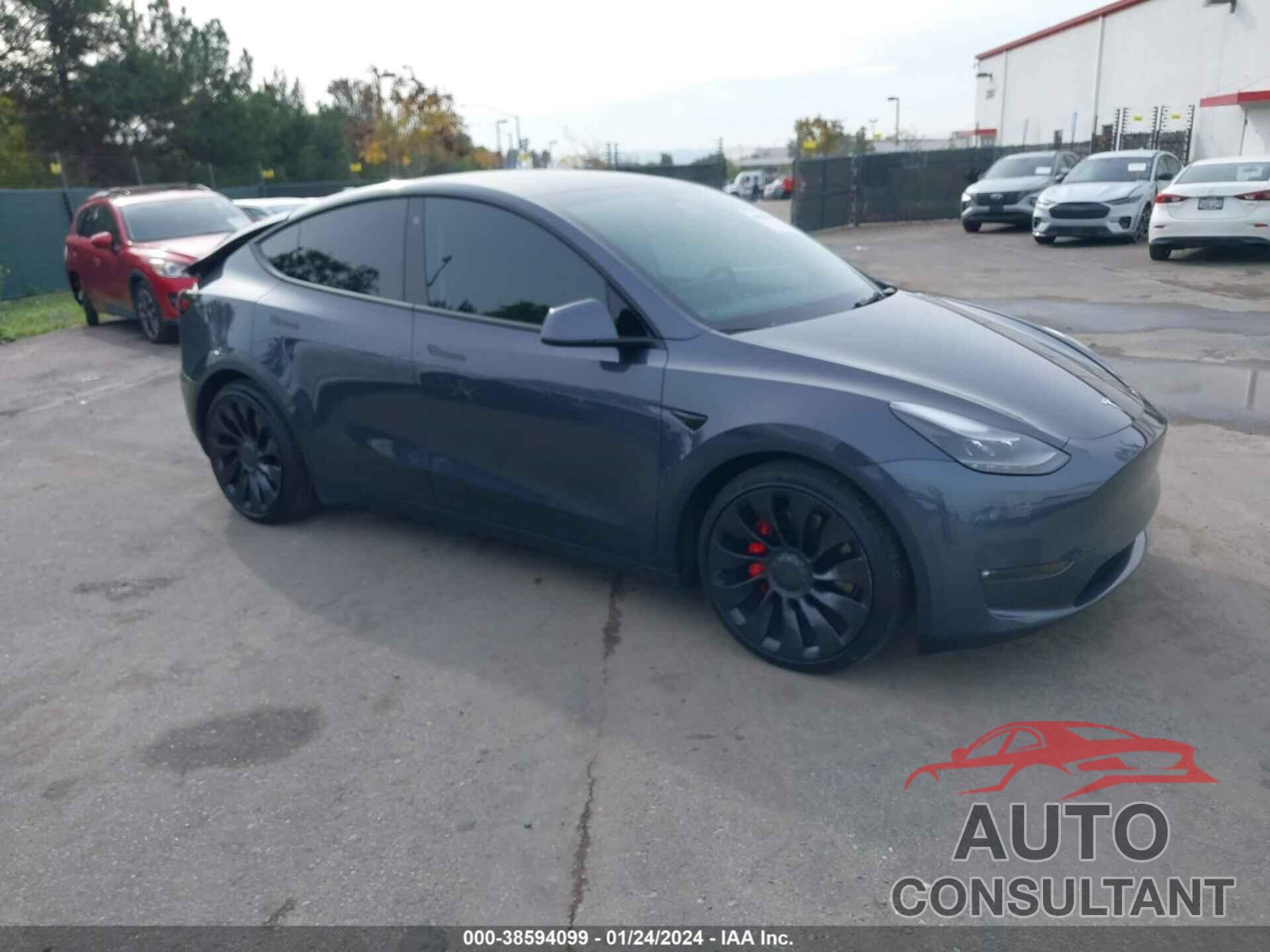 TESLA MODEL Y 2022 - 7SAYGDEF6NF406816