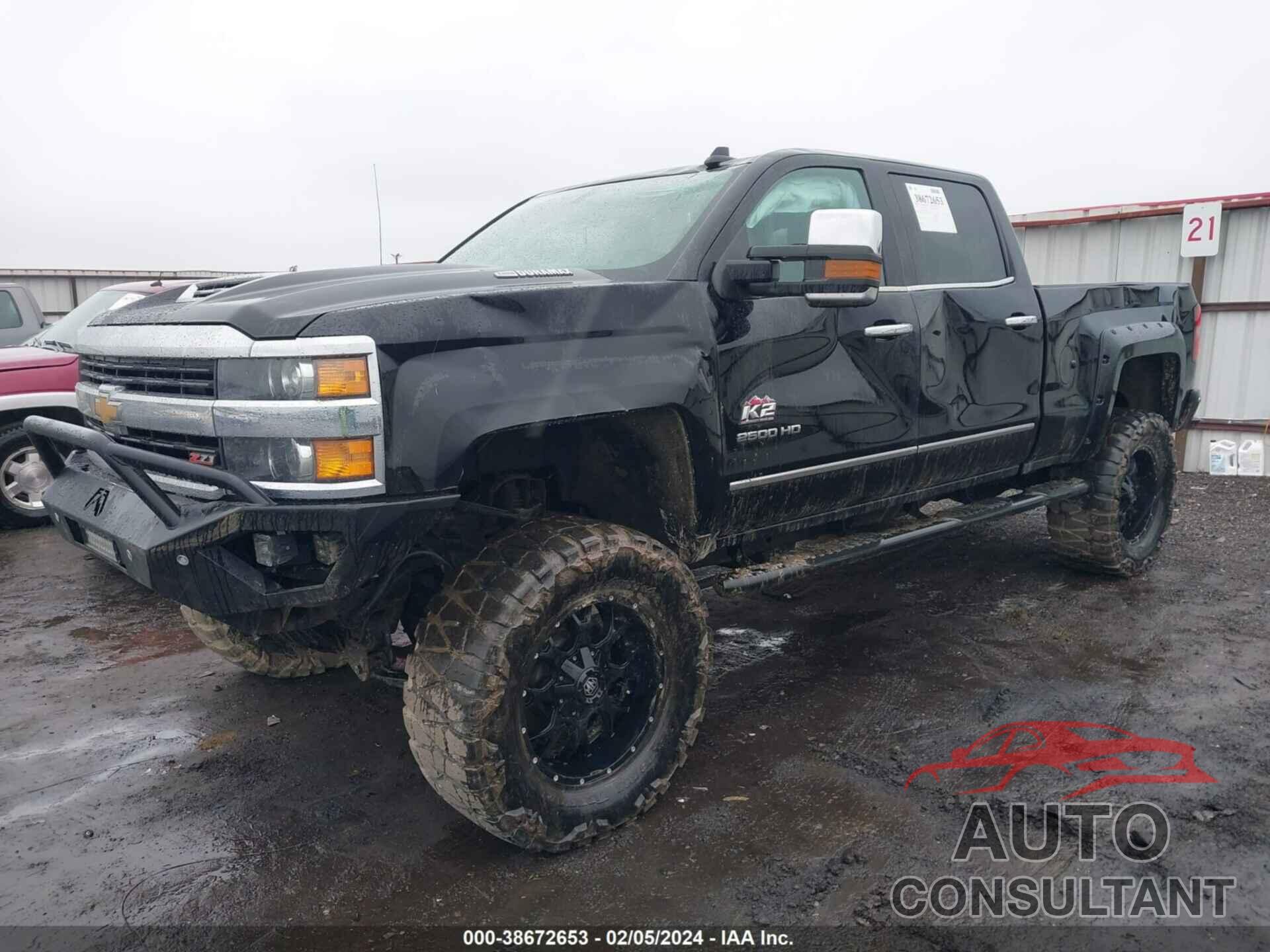 CHEVROLET SILVERADO 2500HD 2017 - 1GC1KWEY5HF149903