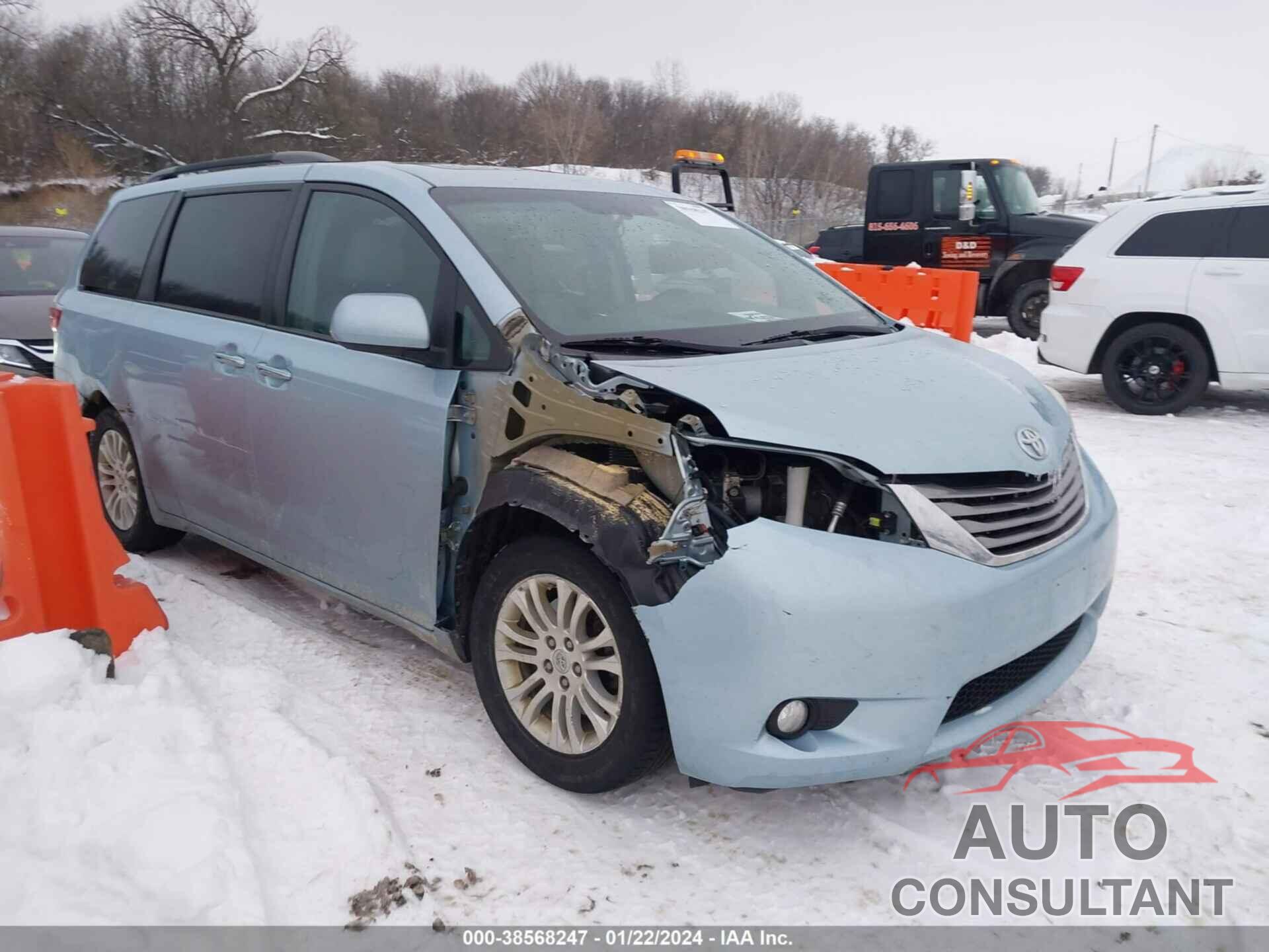 TOYOTA SIENNA 2016 - 5TDYK3DC8GS754810